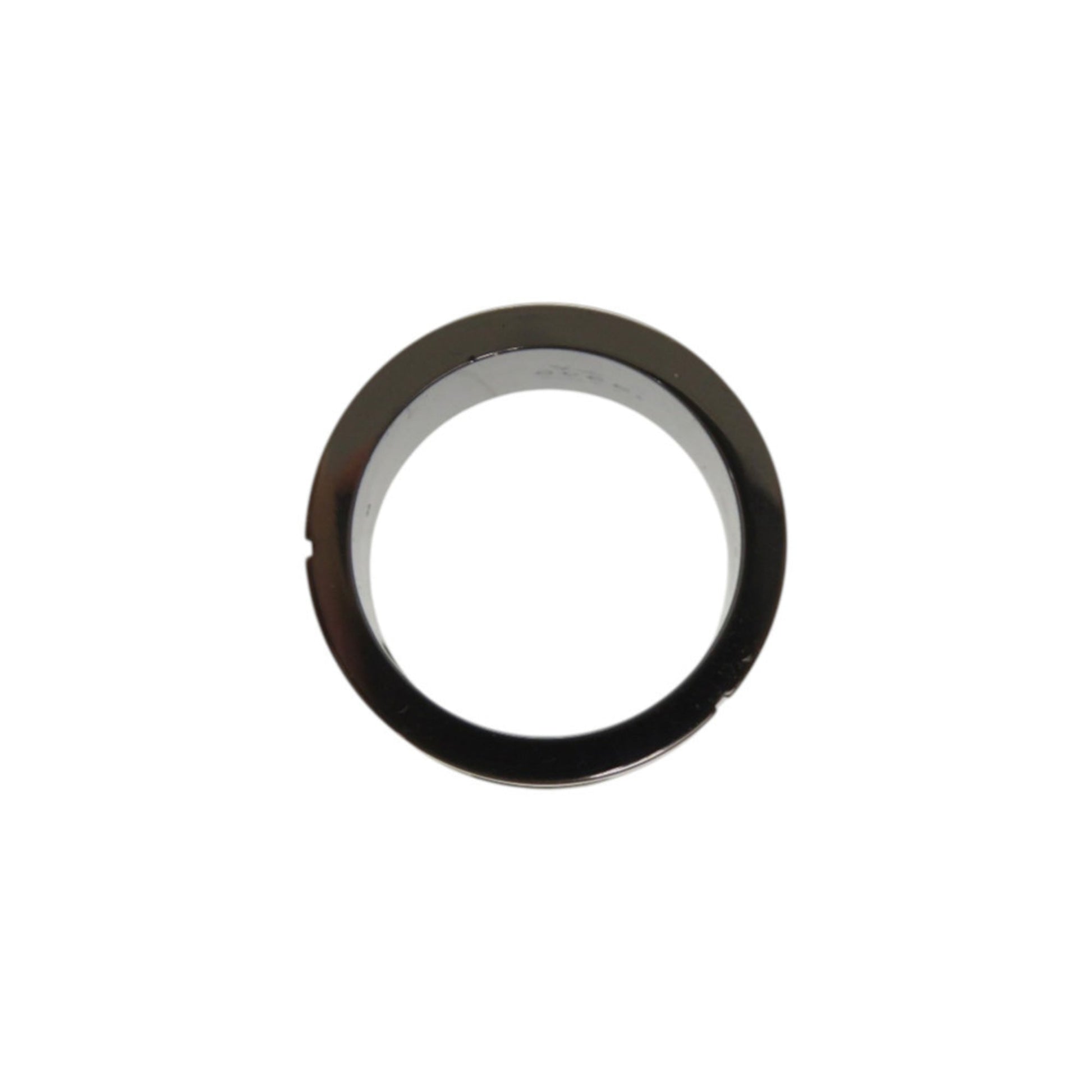 Gucci Gunmetal Silver 925 Band Ring