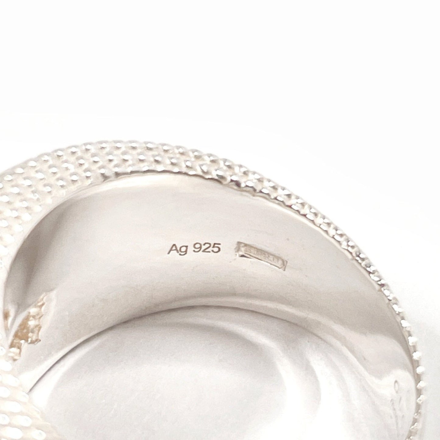 Gucci Silver Silver 925 Band Ring