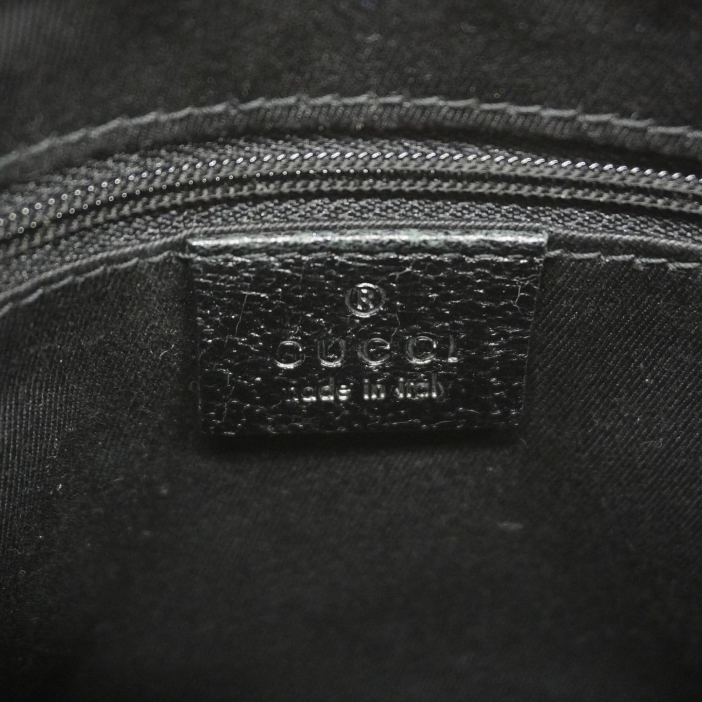 Gucci Black Canvas Handbag