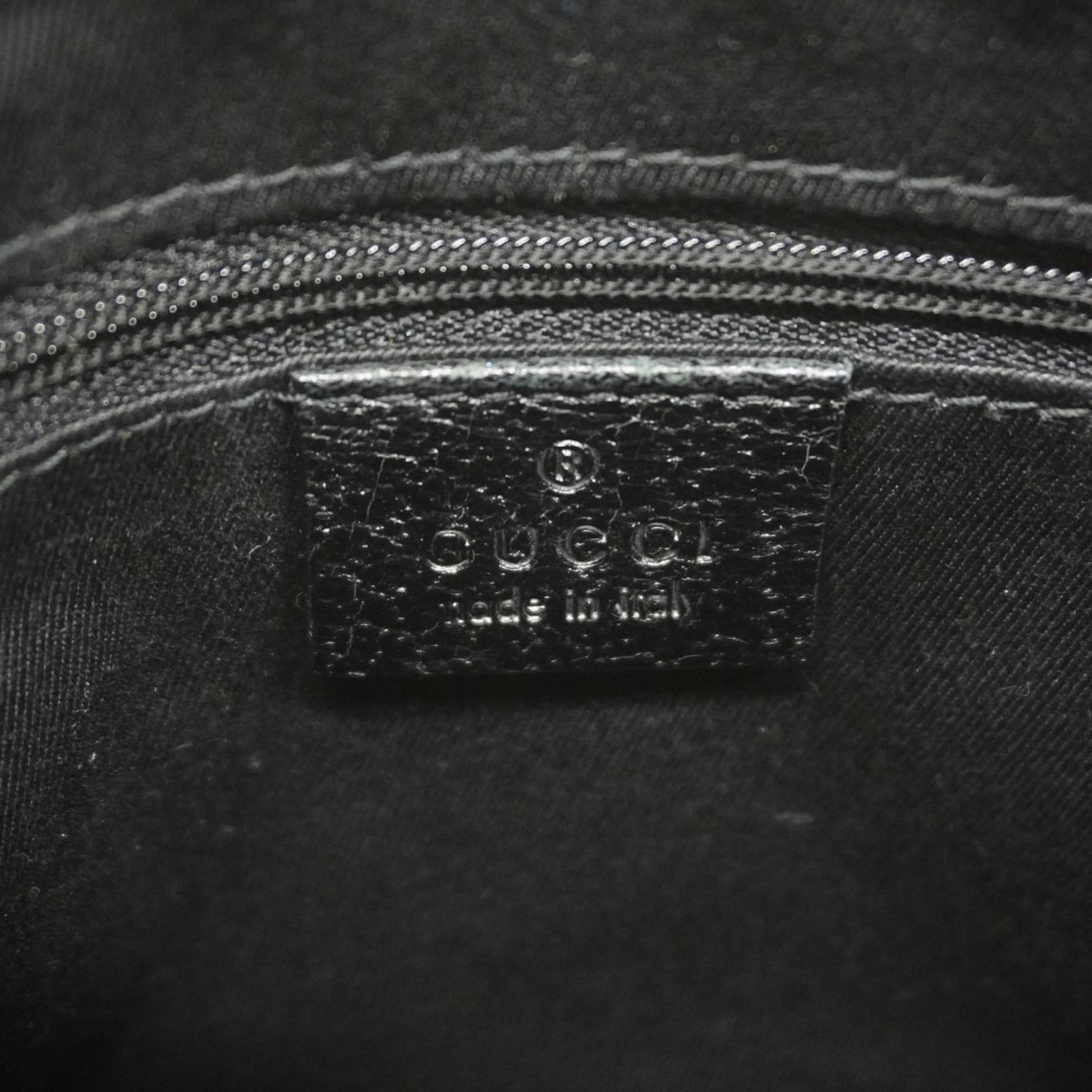 Gucci Black Canvas Handbag