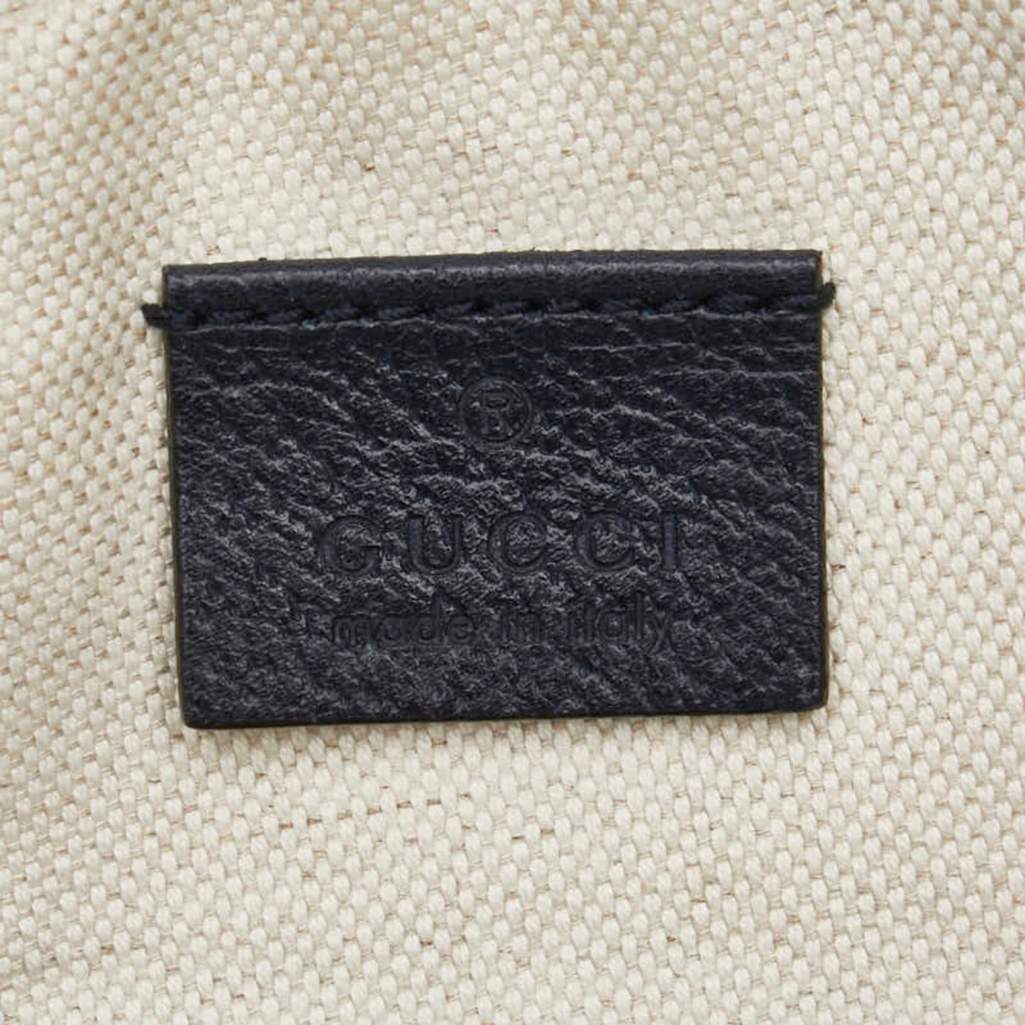 Gucci Gg Canvas Black Red Color Gg Canvas Shoulder Bag
