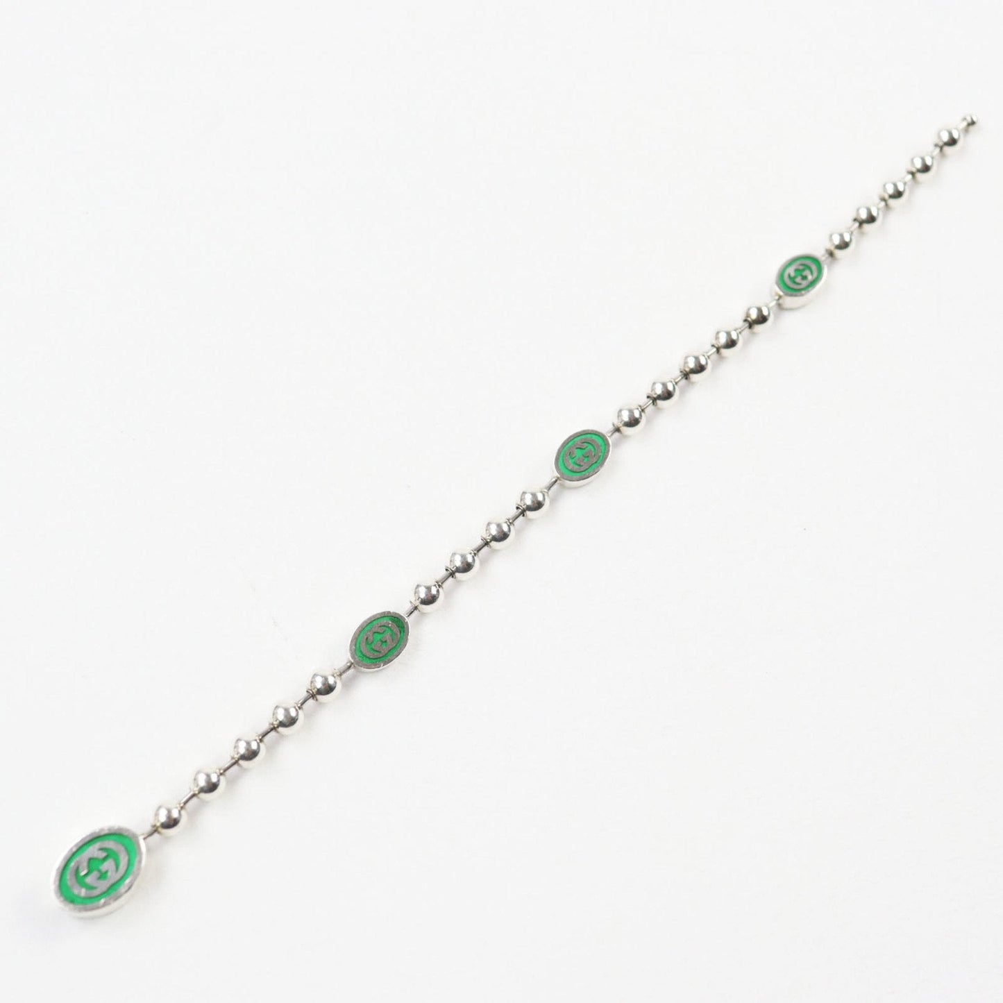 Gucci Green Charm Bracelet
