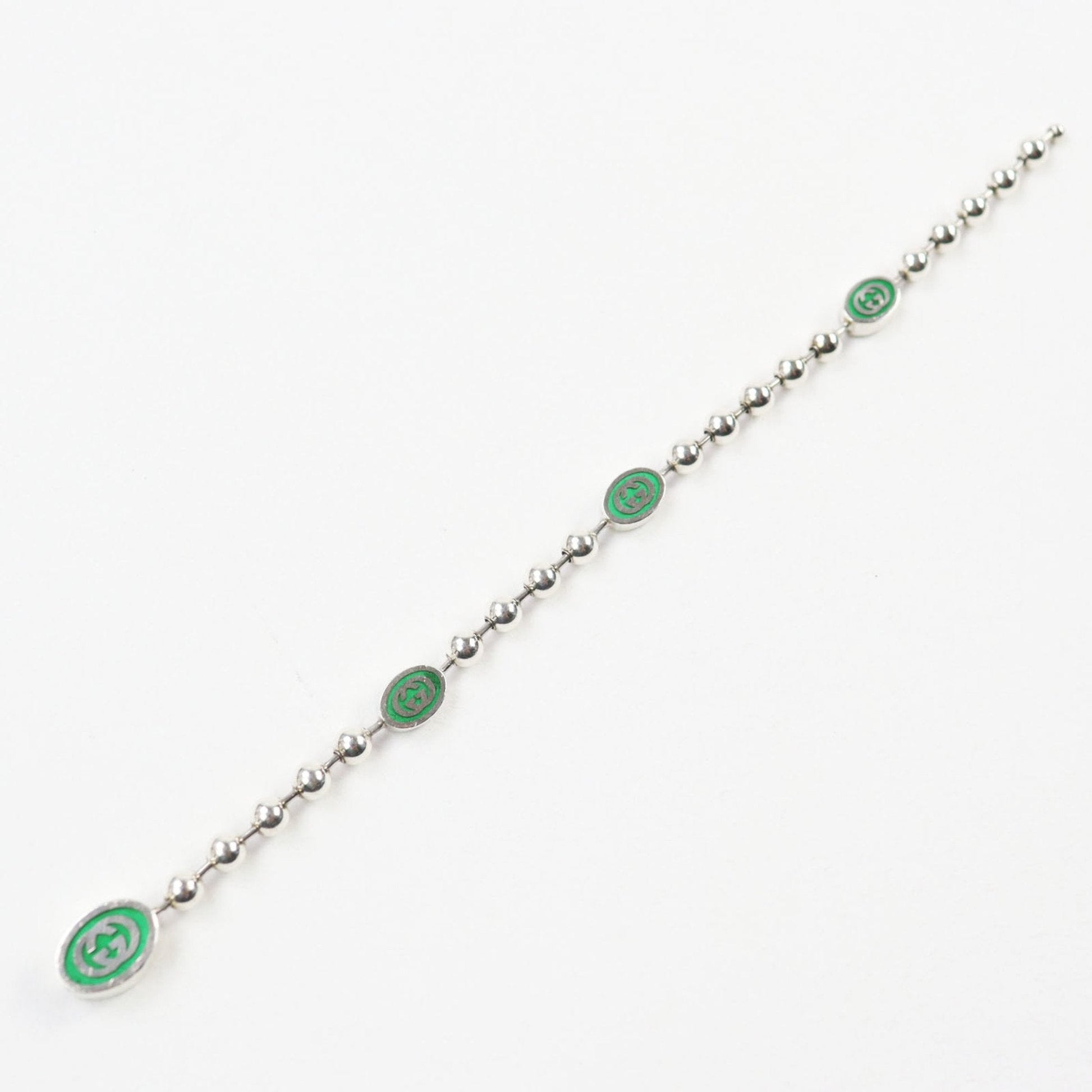 Gucci Green Charm Bracelet