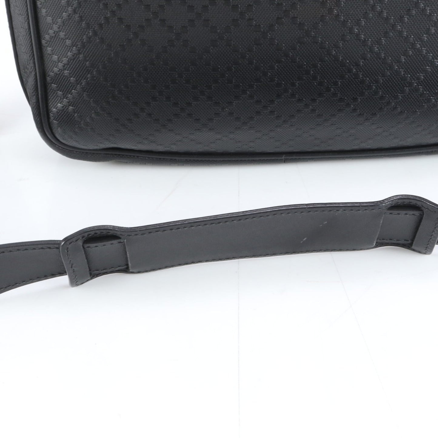 Gucci Black Leather Shoulder Bag