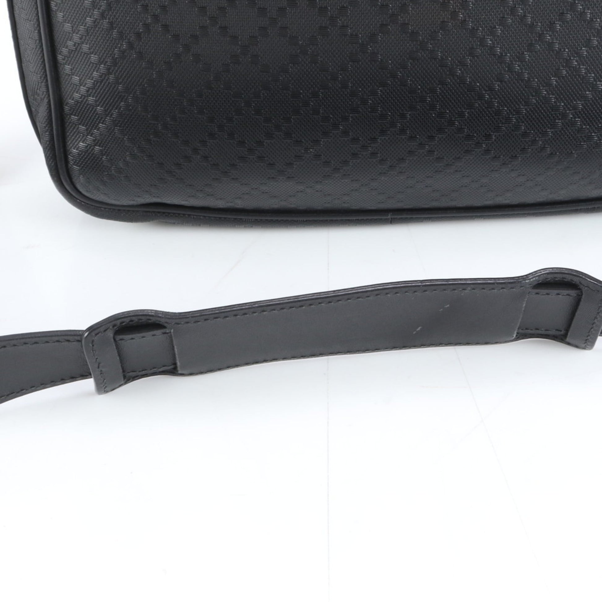 Gucci Black Leather Shoulder Bag