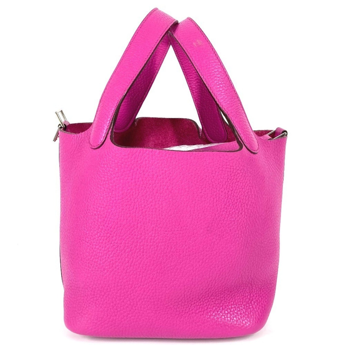 Hermes Taurillon Clemence Handbag Tote Bag Leather Pink Handbag Tote Bag