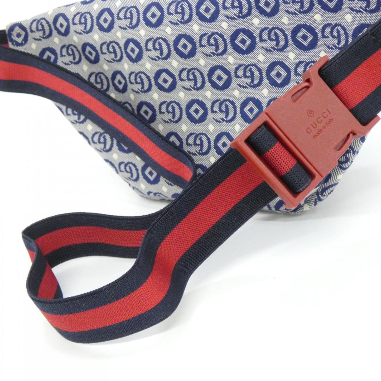 Gucci Blue White Fanny Pack