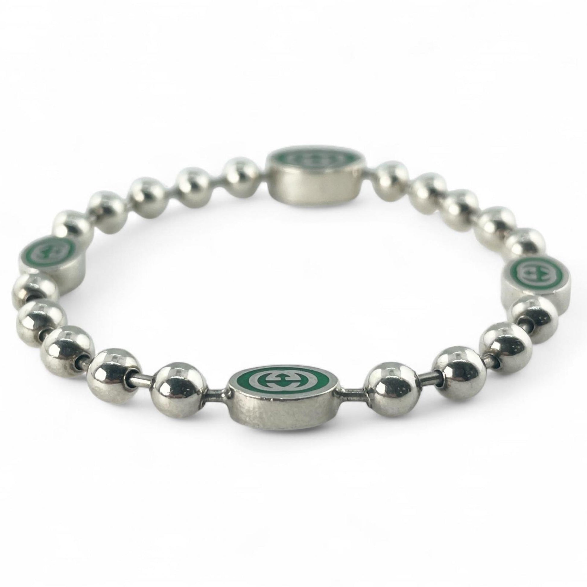 Gucci Green Charm Bracelet