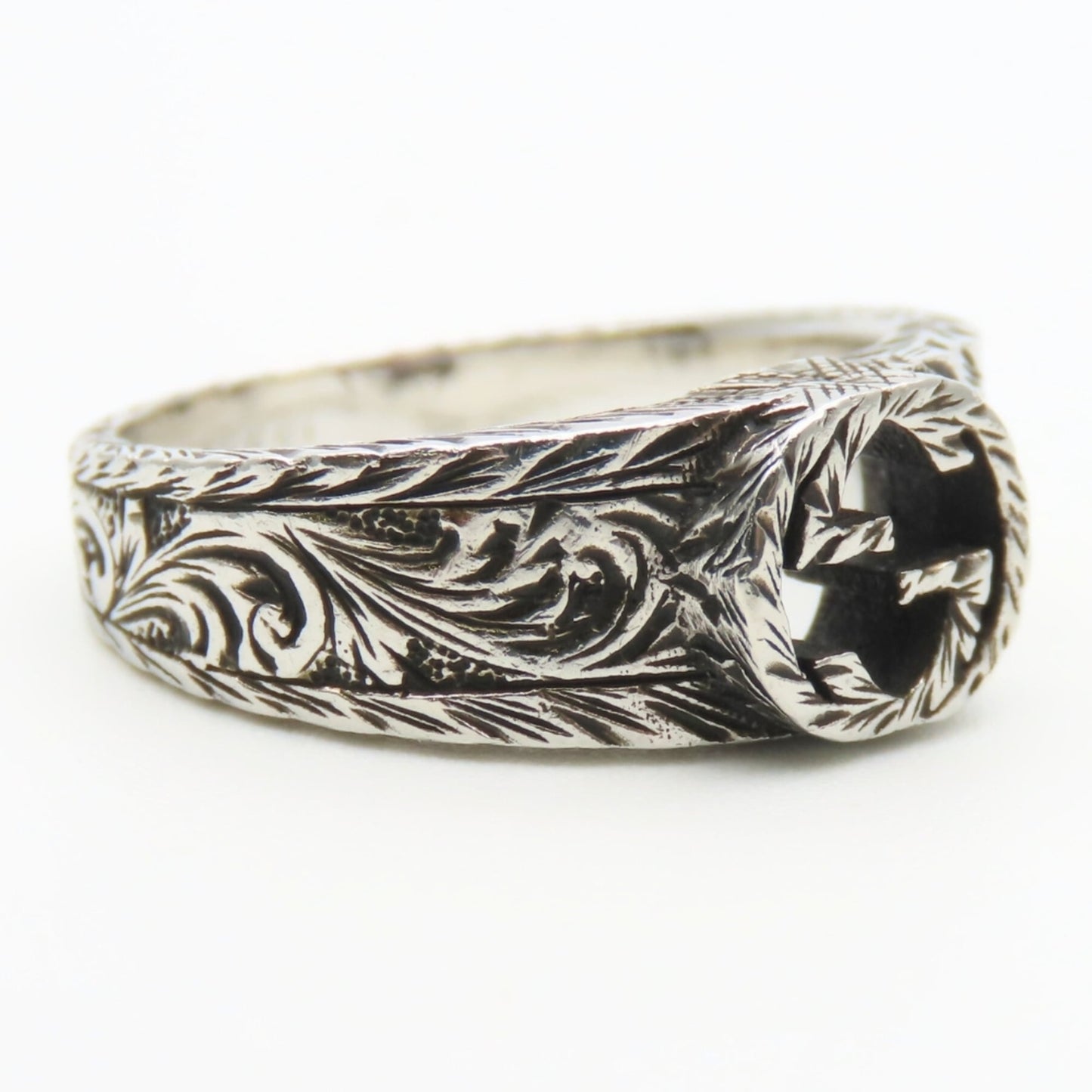 Gucci Silver Silver 925 Band Ring