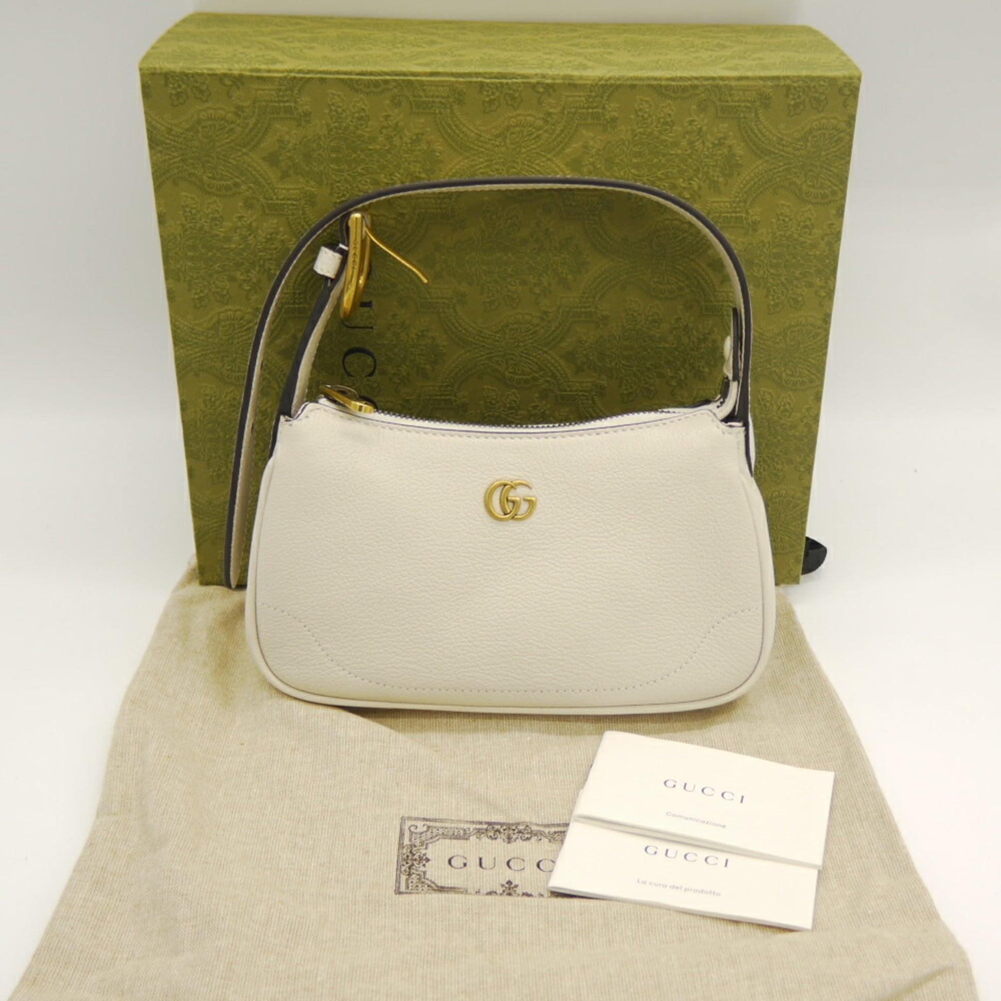 Gucci Beige Leather Handbag
