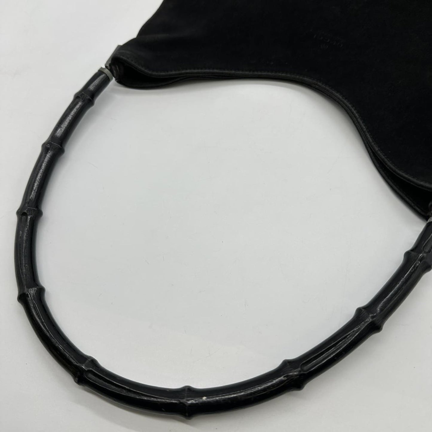 Gucci Black Suede Shoulder Bag