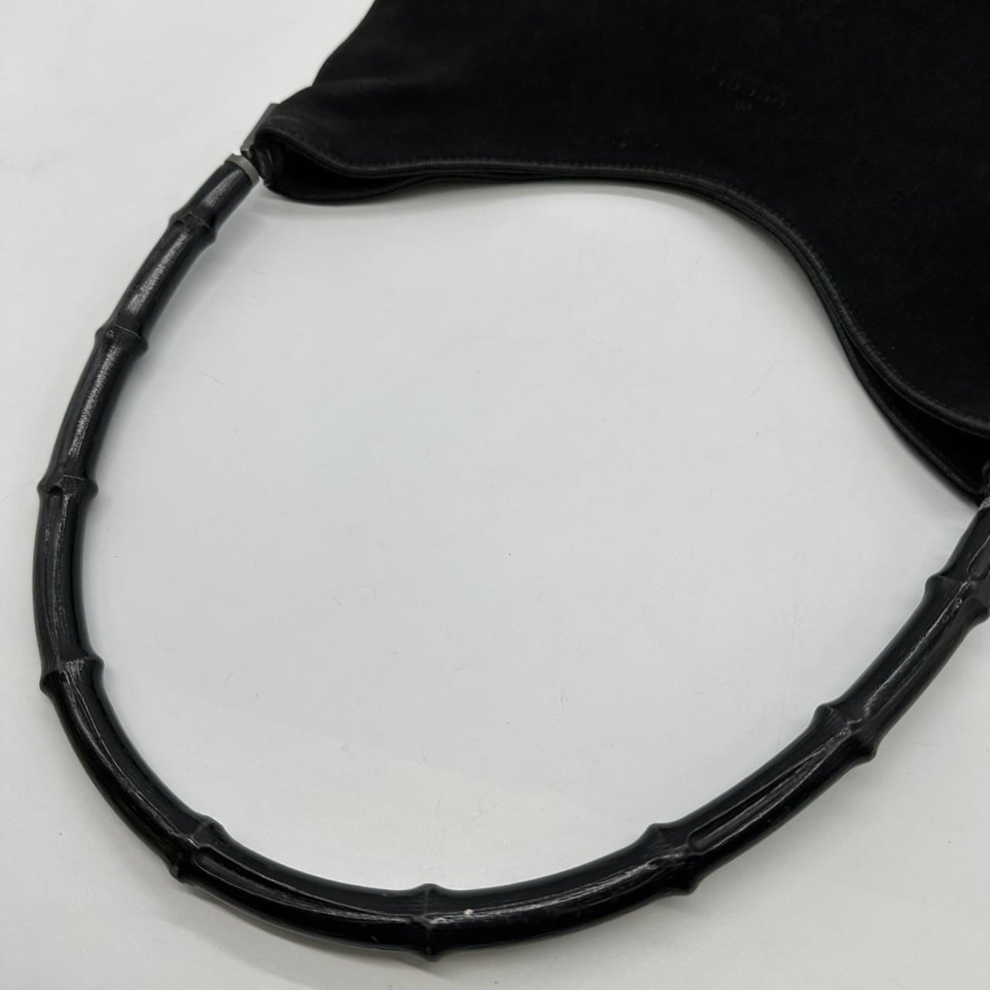 Gucci Black Suede Shoulder Bag