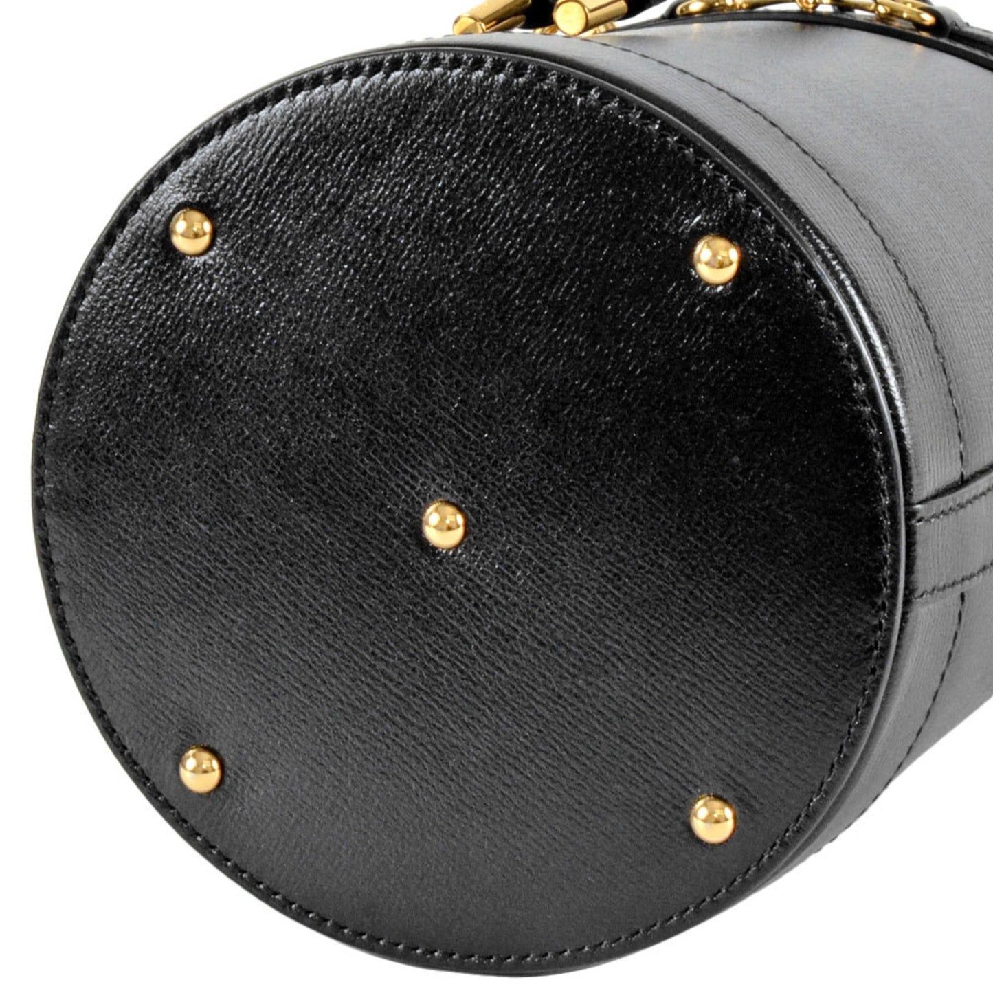 Gucci Black Leather Handbag Shoulder Bag