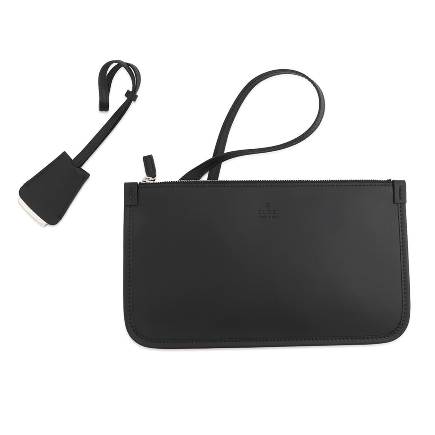 Gucci Black Gg Leather Tote Bag