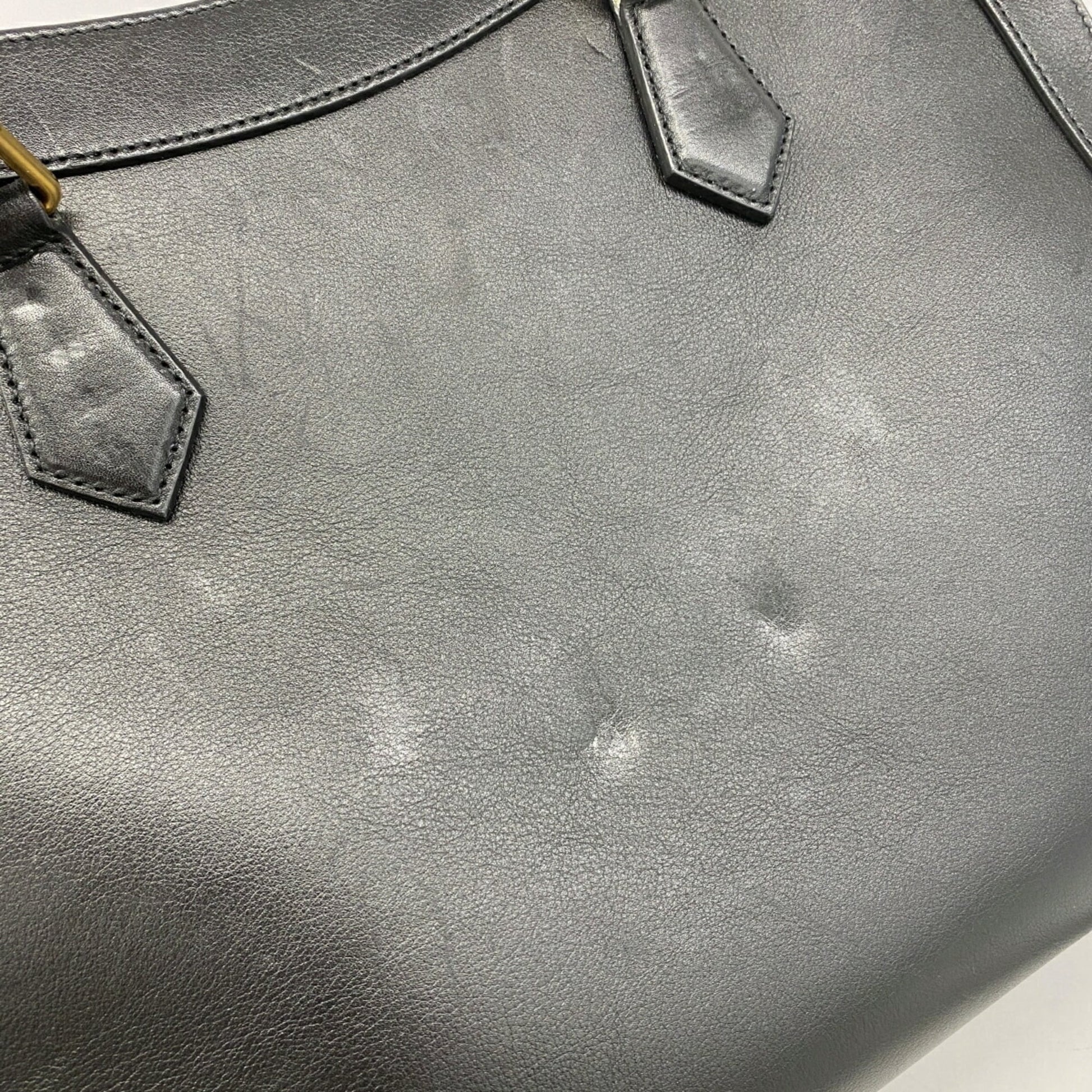 Gucci Black Leather Handbag