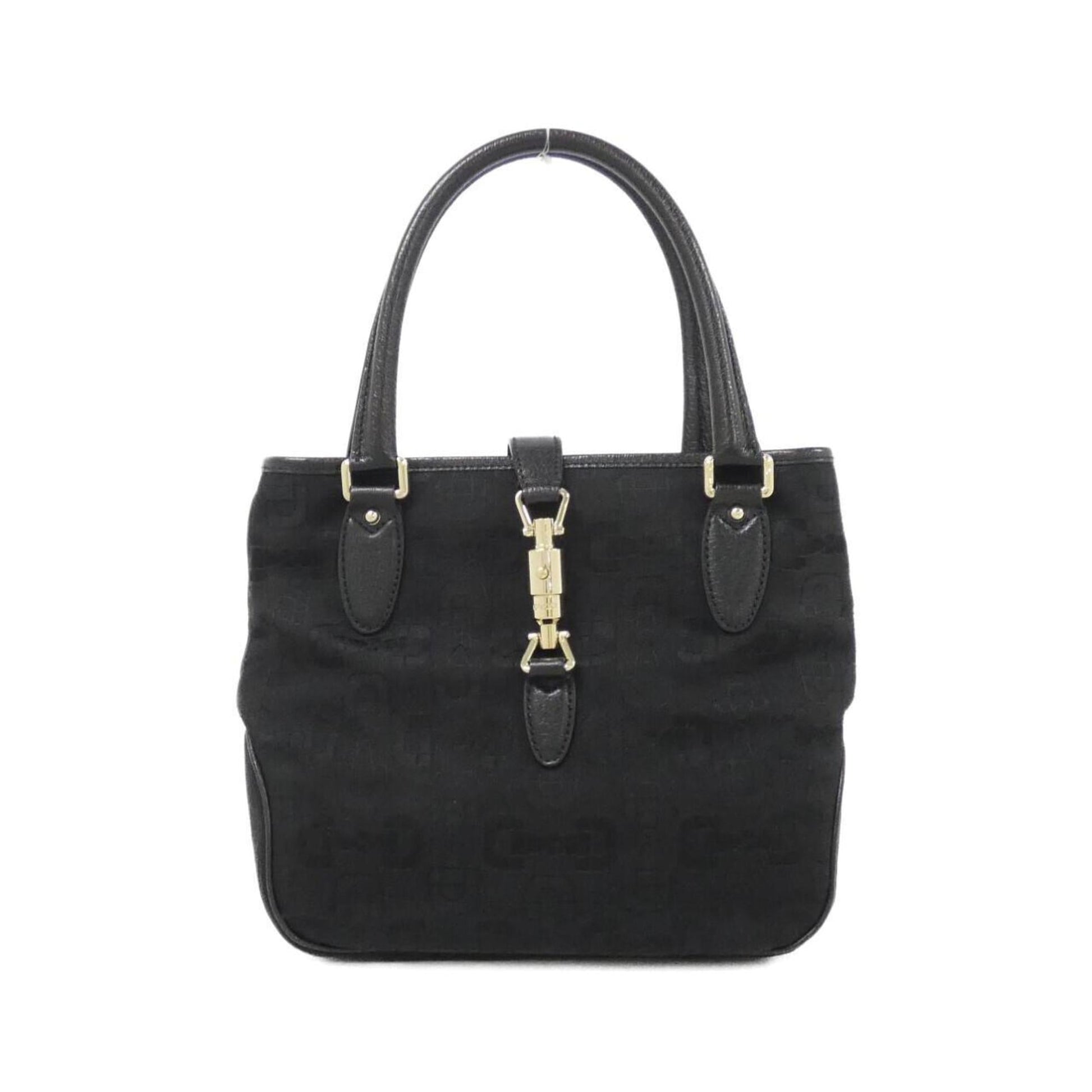 Gucci Black Canvas Handbag
