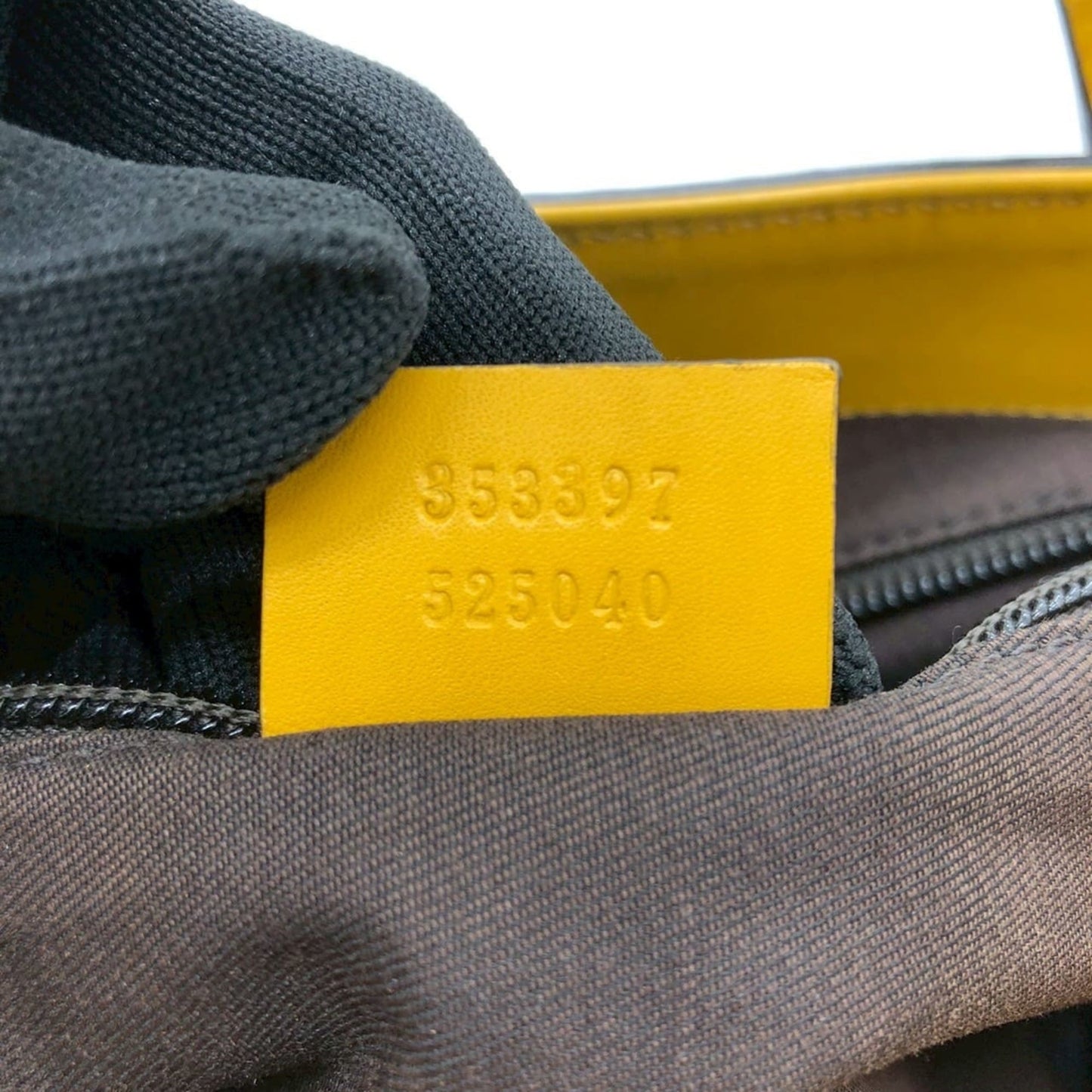 Gucci Diamante Yellow Leather Shoulder Bag Tote Bag