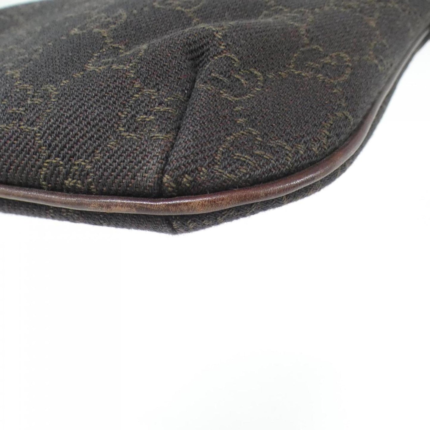 Gucci Brown Denim Shoulder Bag