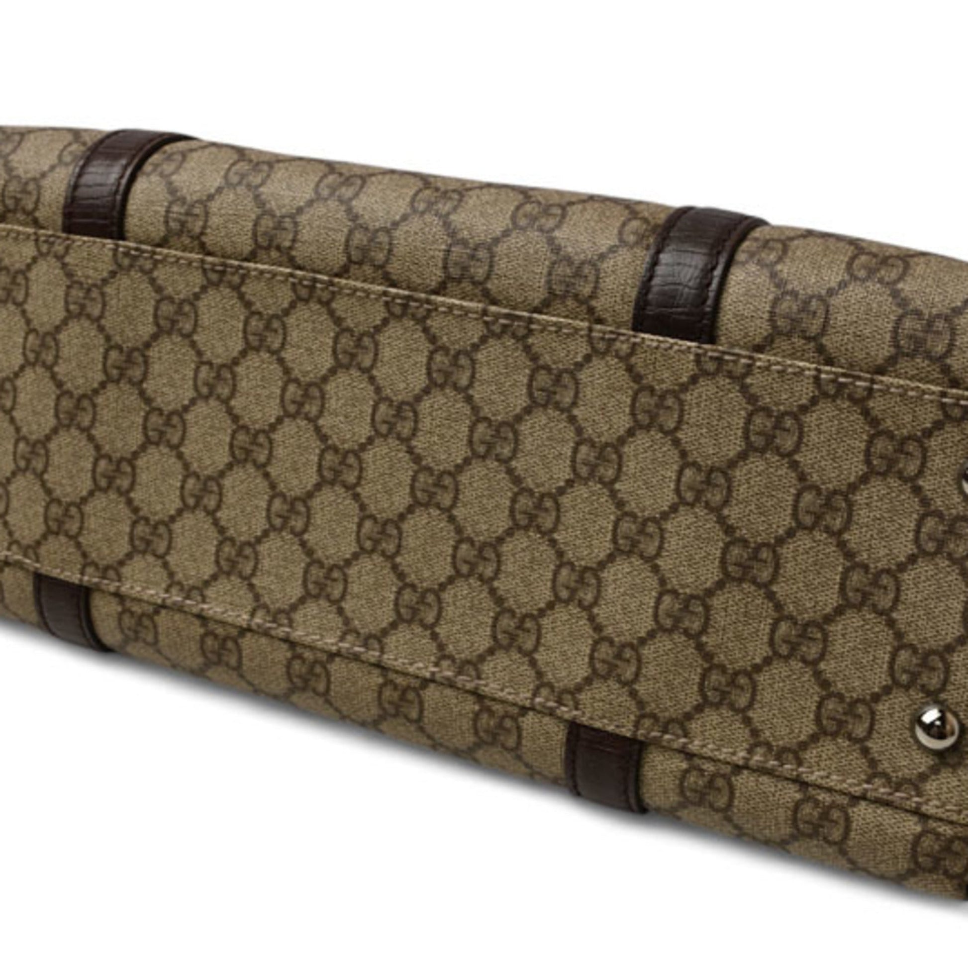 Gucci Gg Plus Beige Brown Gg Plus Tote Bag