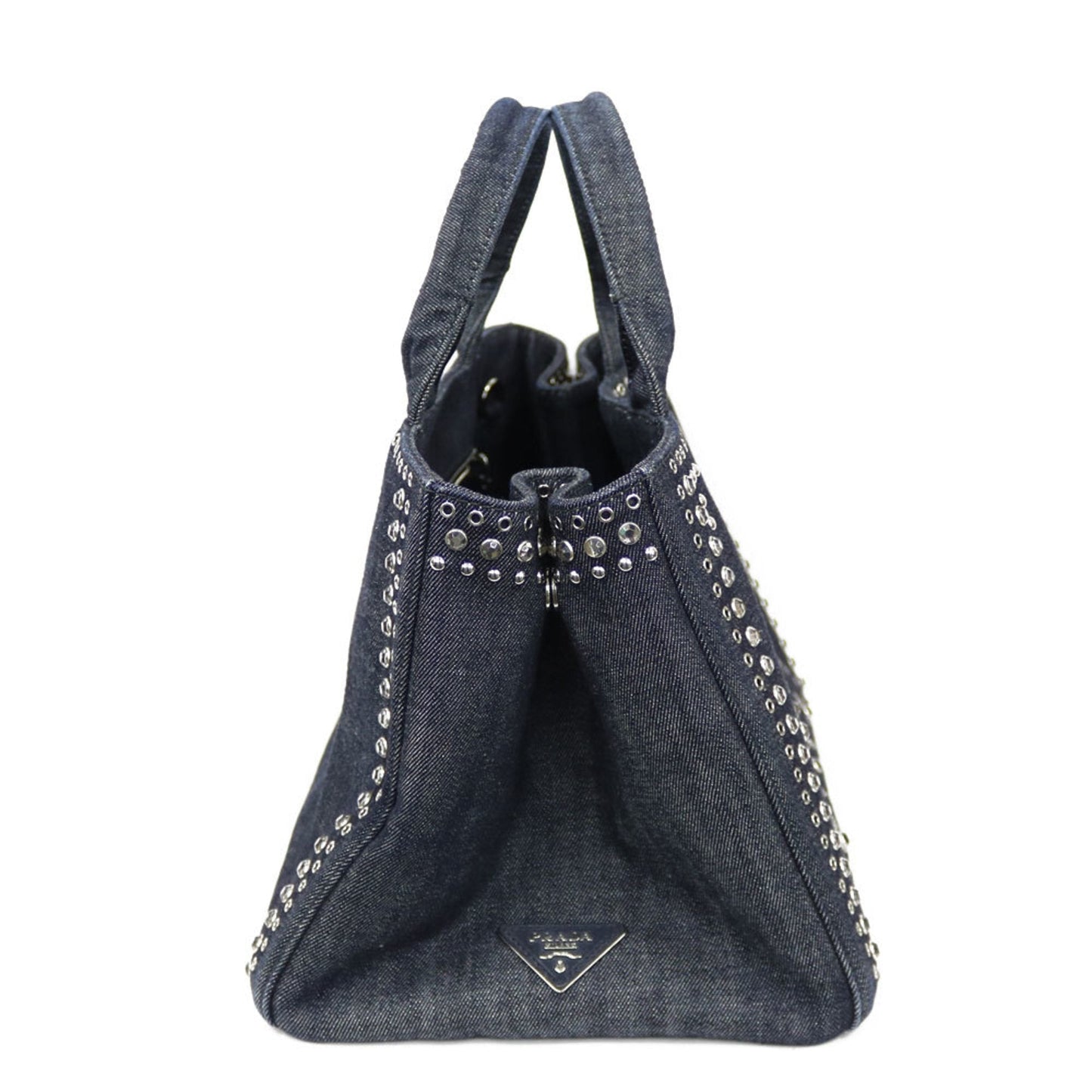 Prada Shoulder Bag Handbag Kanapatoto Gm Ladies Blue