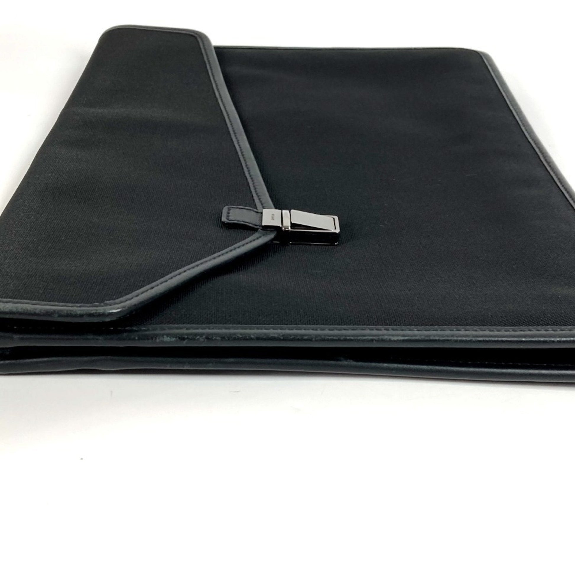 Gucci Black Nylon Clutch Bag Pouch