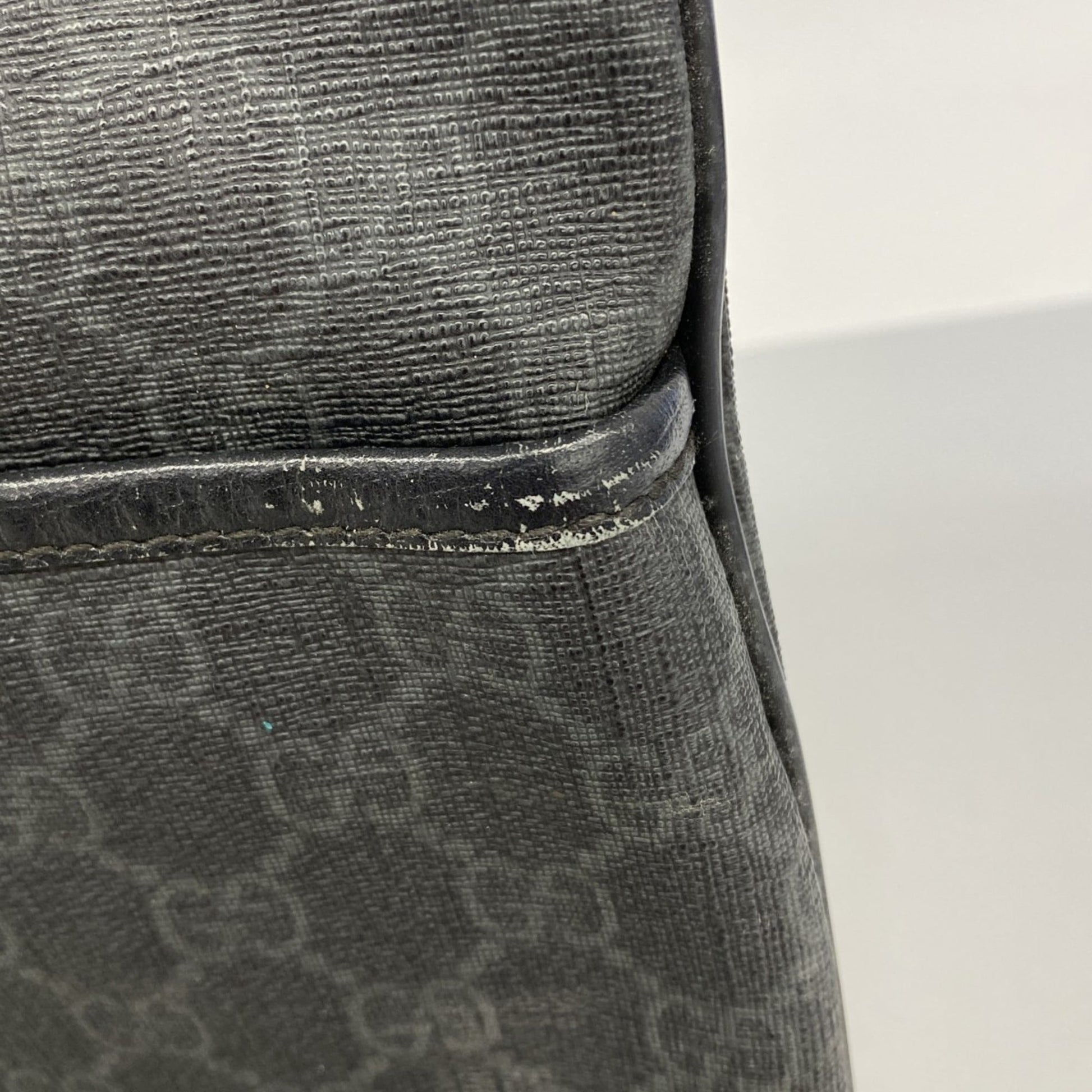 Gucci Black Pvc Shoulder Bag