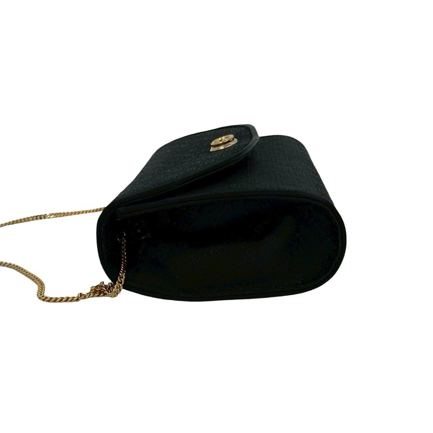 Gucci Black Satin Shoulder Bag
