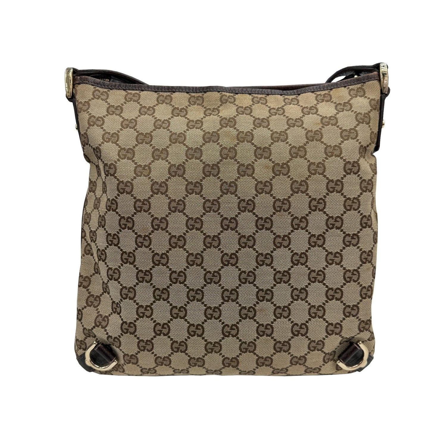 Gucci Gg Canvas Brown Gg Canvas Shoulder Bag