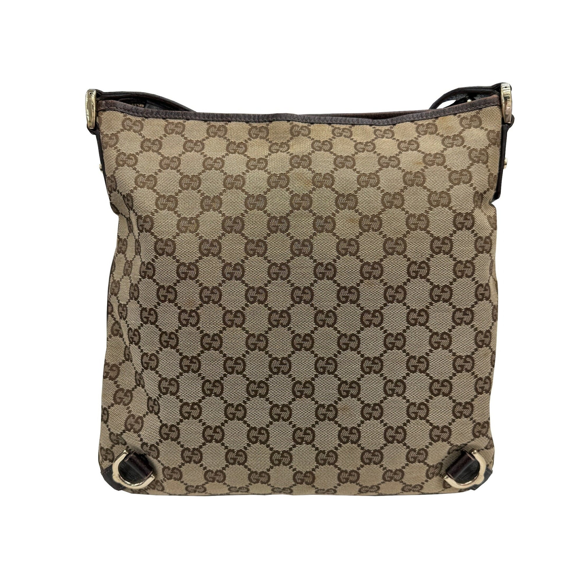 Gucci Gg Canvas Brown Gg Canvas Shoulder Bag