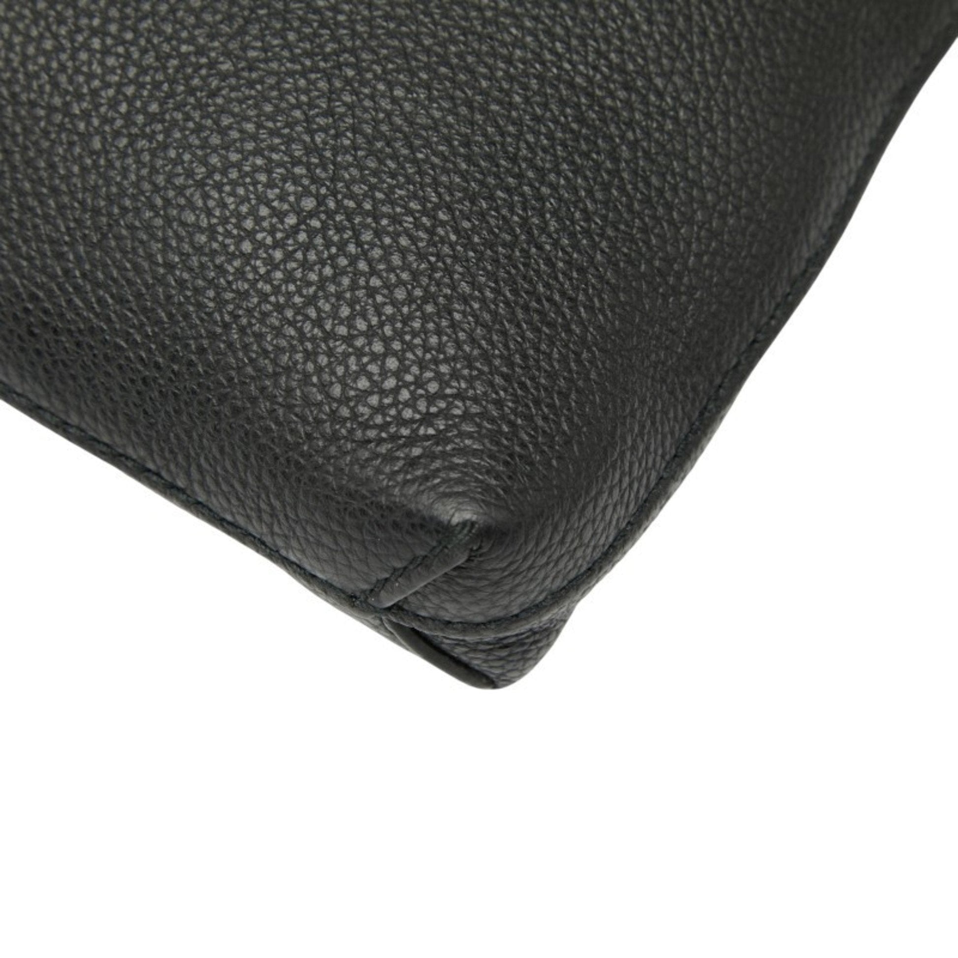Gucci Black Leather Clutch Bag