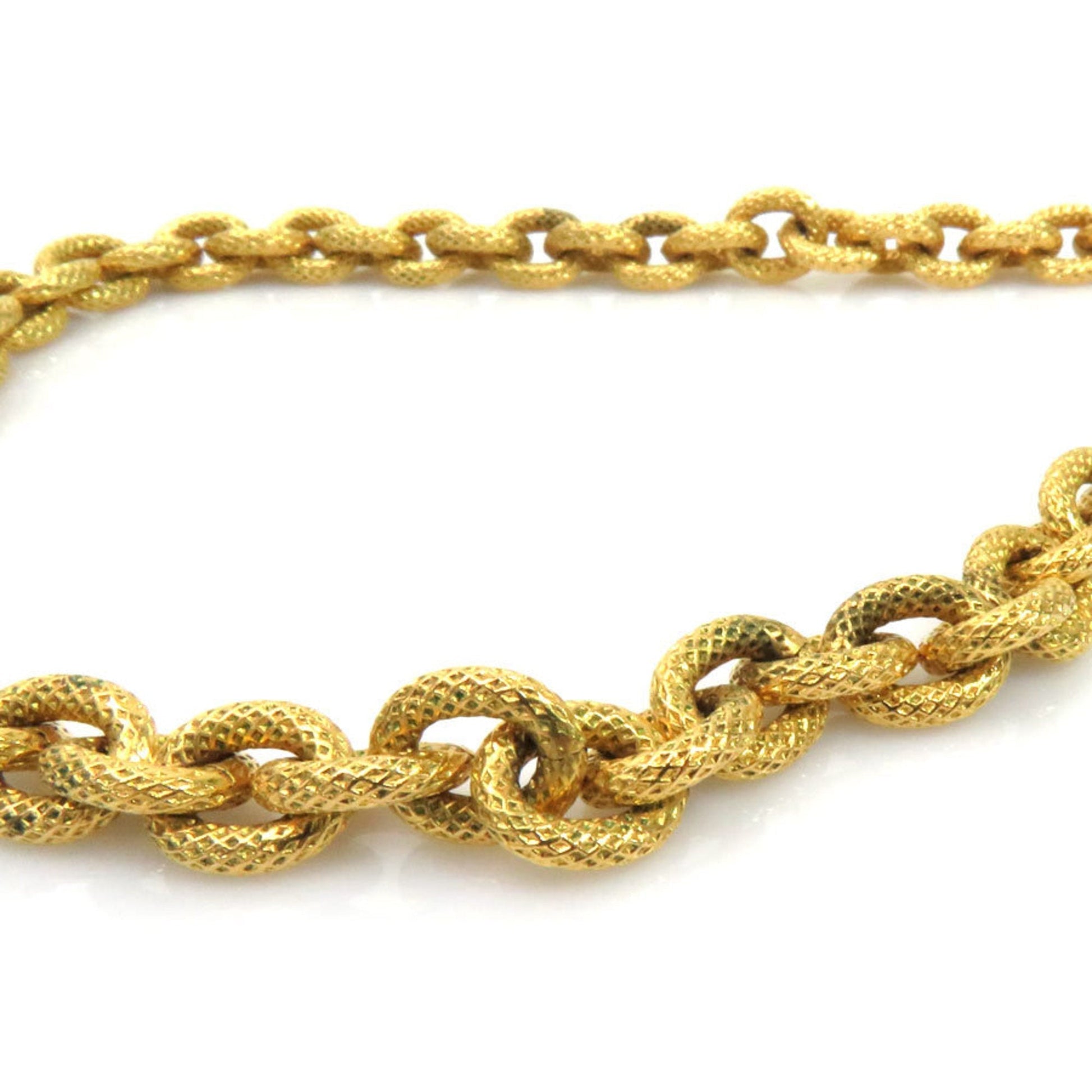 Chanel necklace here mark   gold x black metal material CHANEL ladies