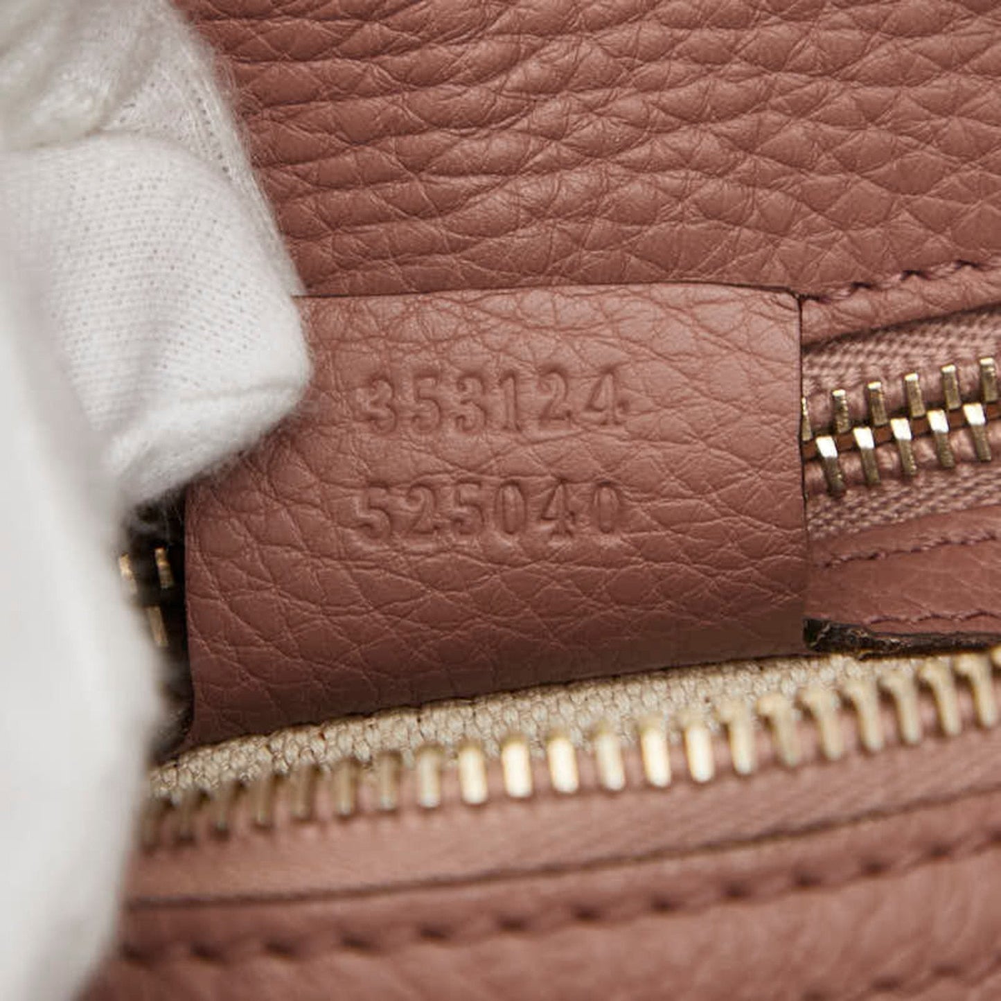 Gucci Pink Leather Handbag Shoulder Bag