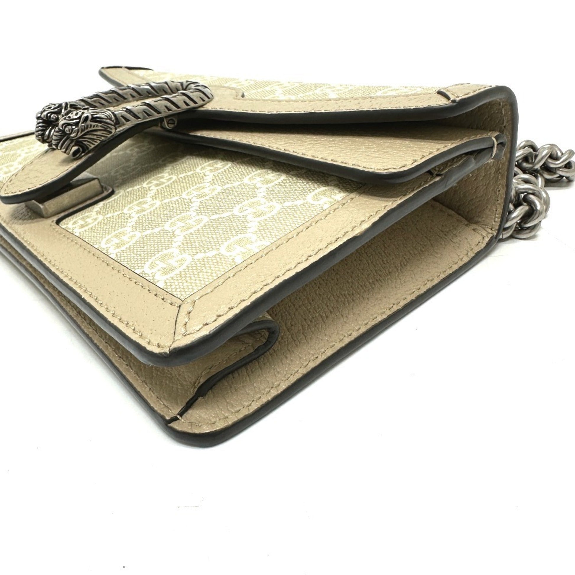 Gucci Beige Gg Supreme Shoulder Bag
