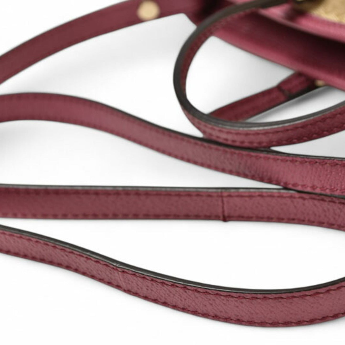 Gucci Beige Pink Gg Canvas Leather Handbag Shoulder Bag