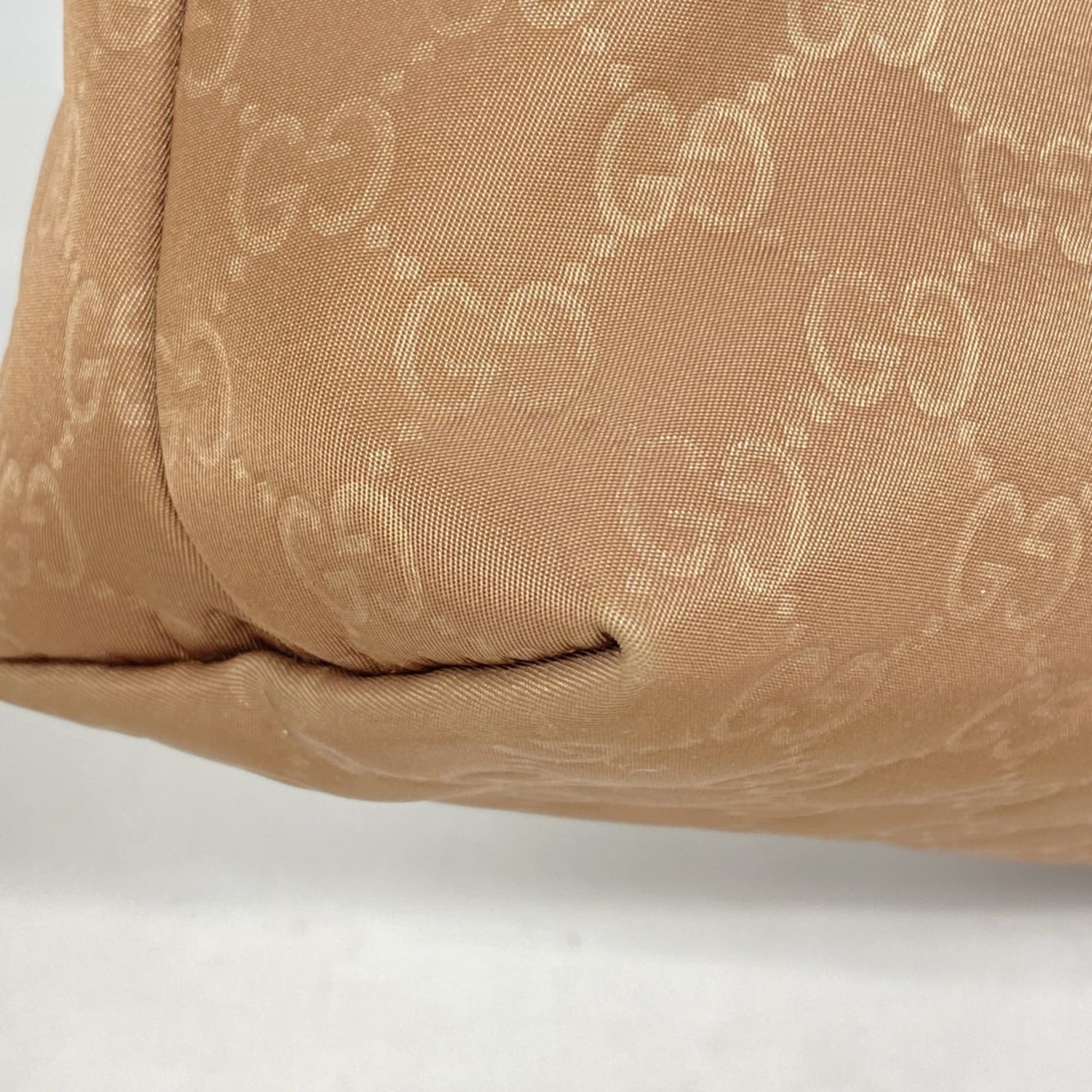 Gucci Brown Nylon Shoulder Bag