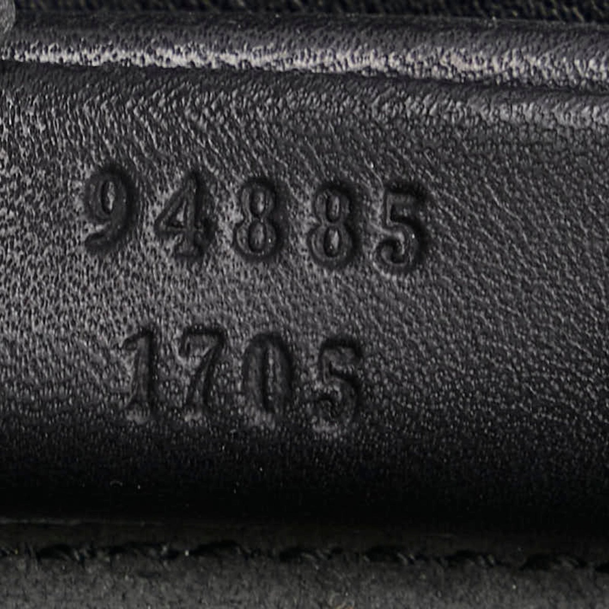 Gucci Black Leather Handbag Tote Bag