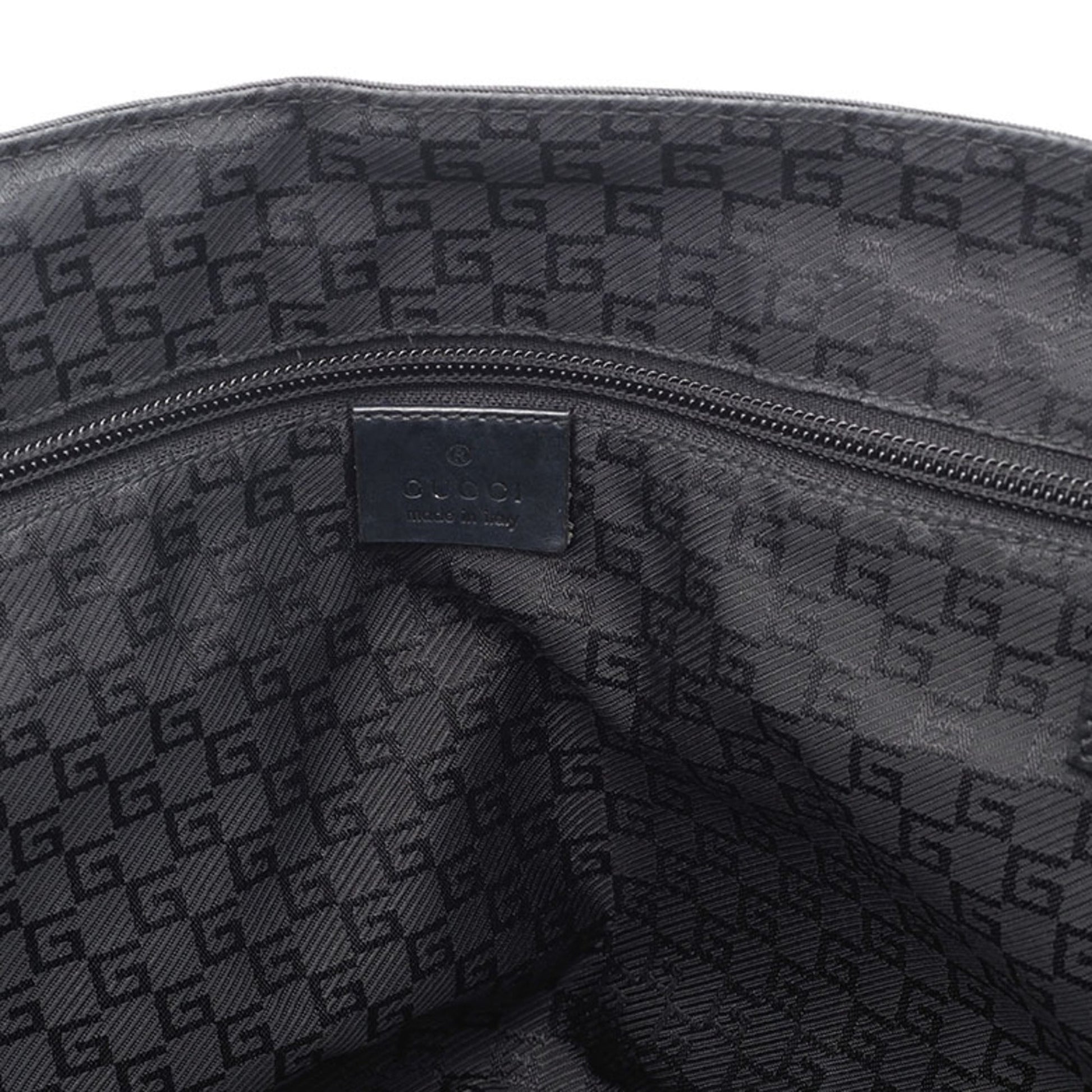 Gucci Black Nylon Messenger Bag Shoulder Bag