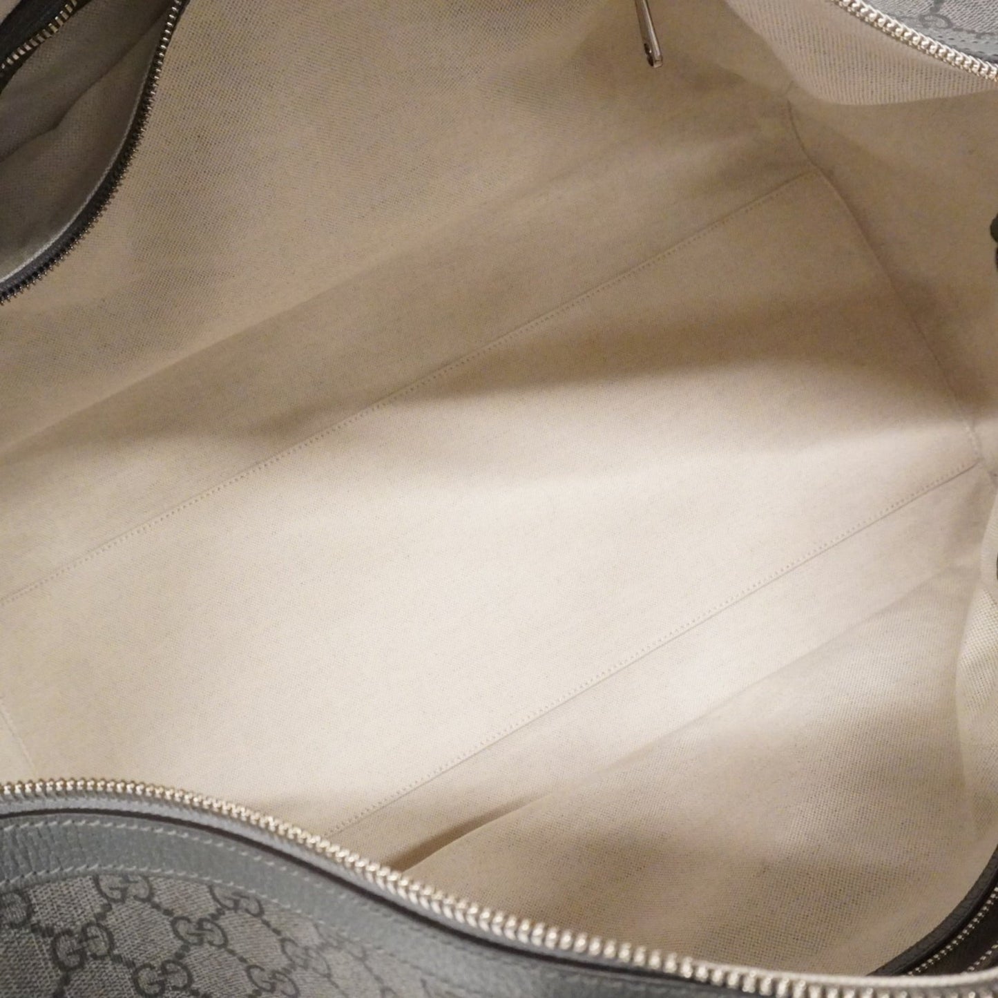 Gucci Gray Pvc Boston Bag
