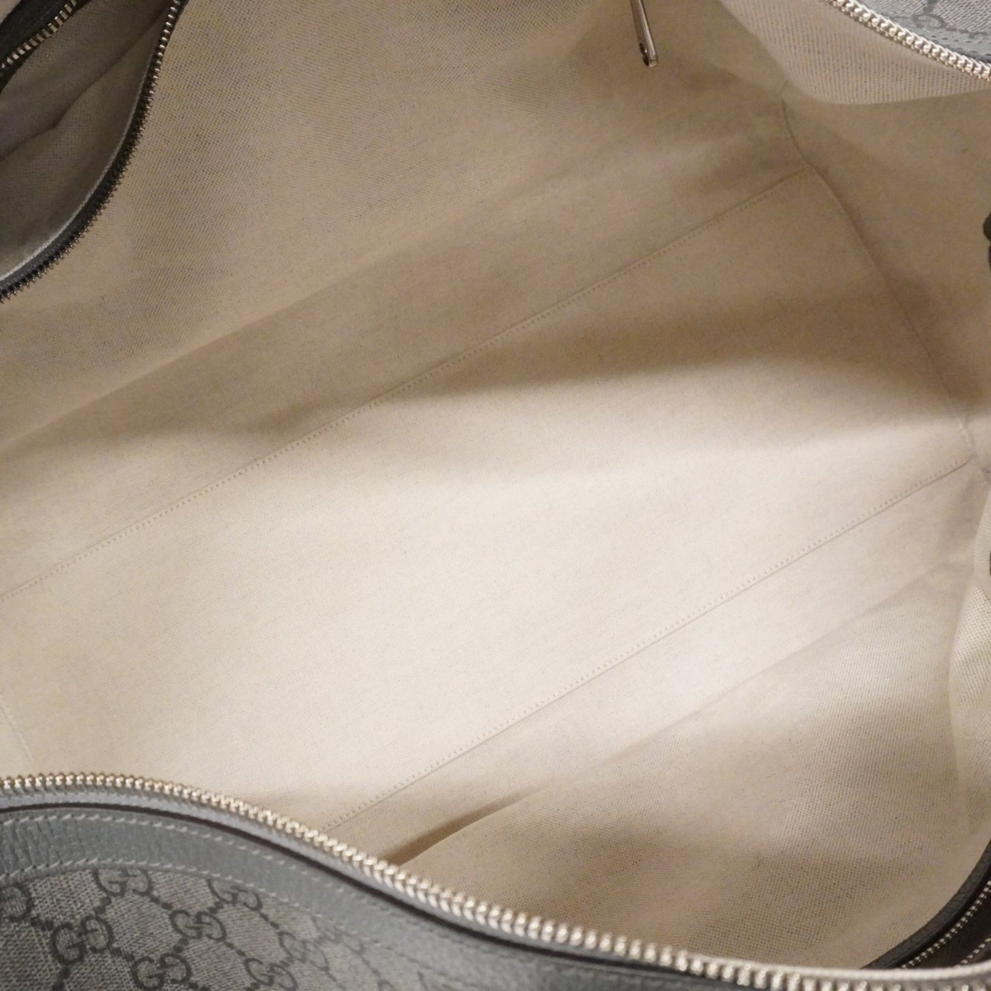 Gucci Gray Pvc Boston Bag