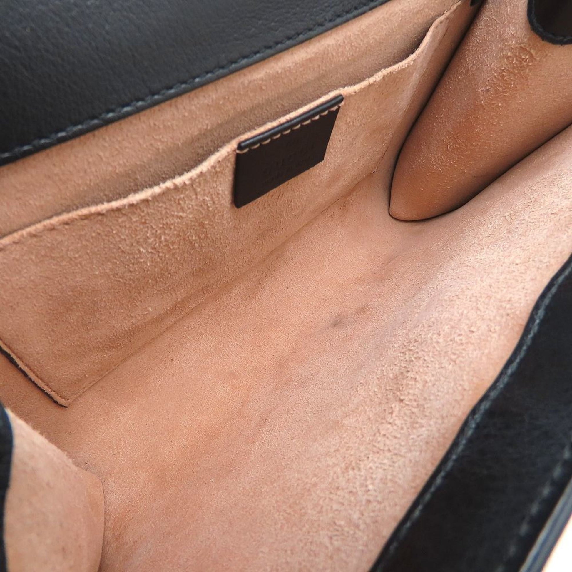 Gucci Black Leather Shoulder Bag