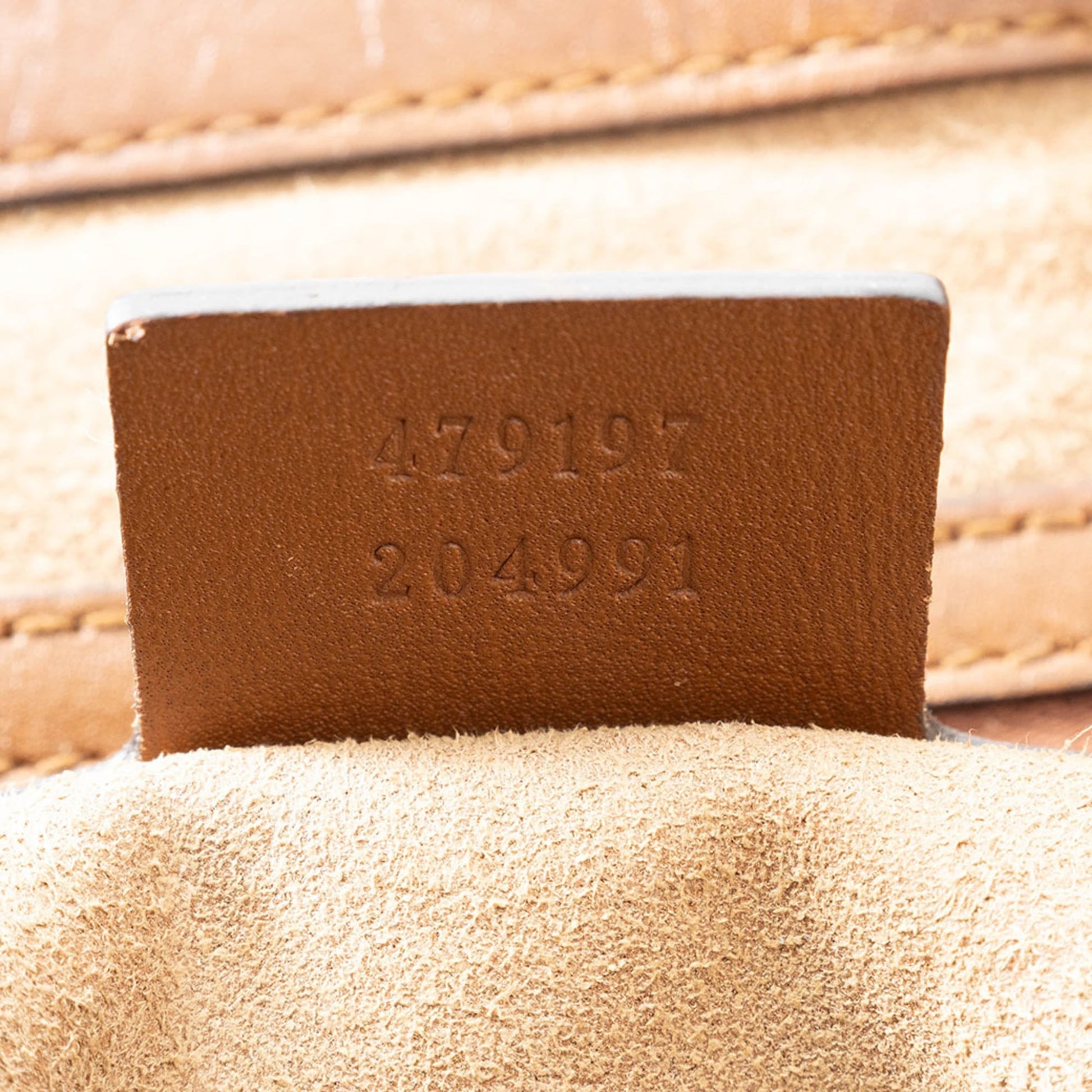 Gucci Beige Gg Supreme Leather Shoulder Bag