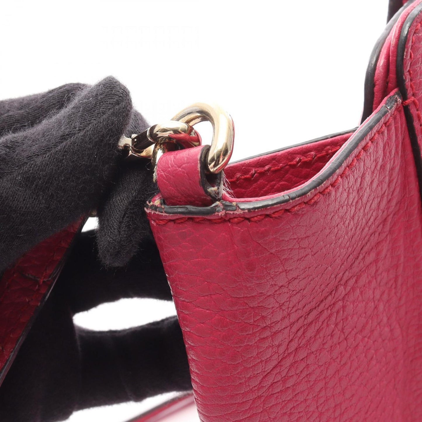 Gucci Pink Leather Handbag