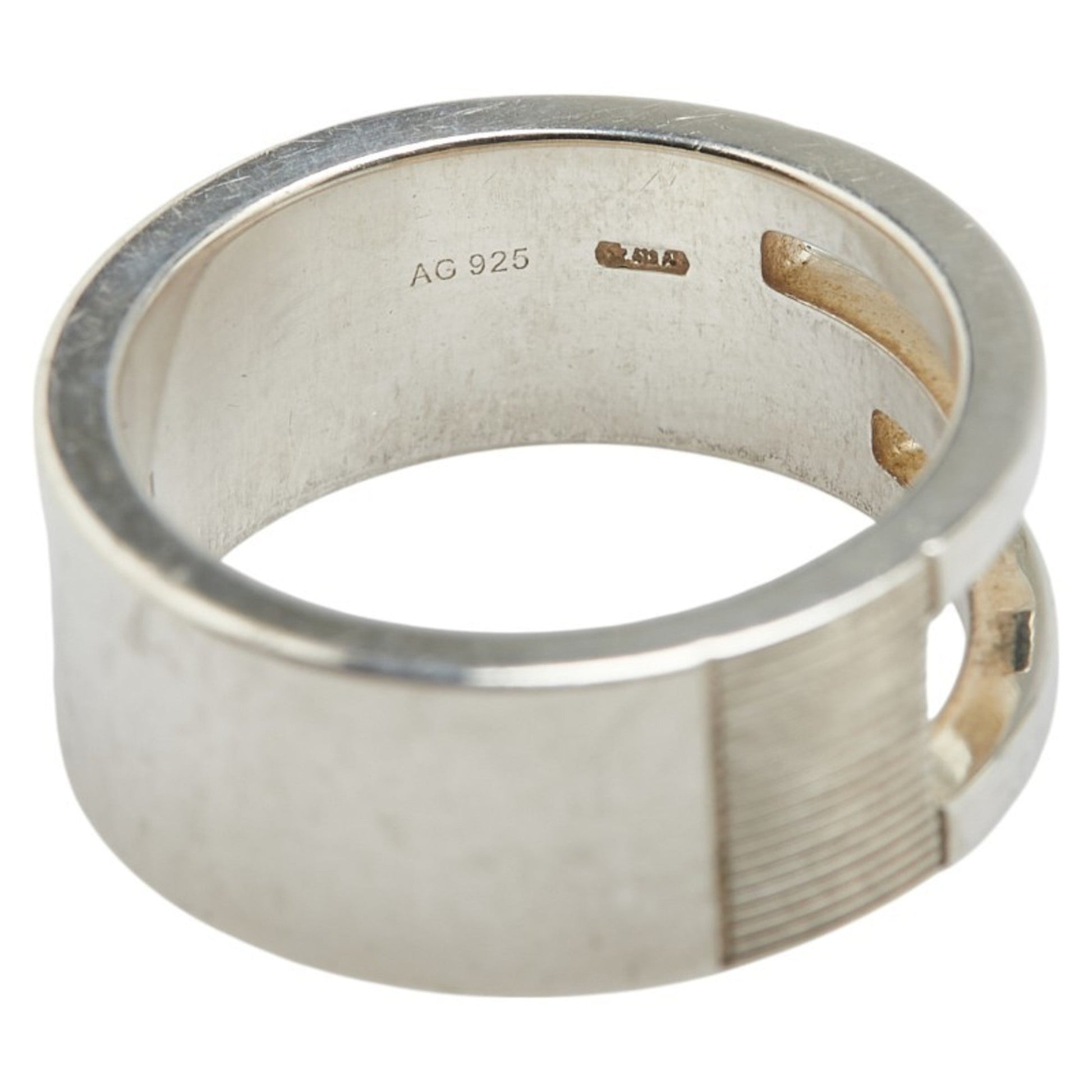 Gucci Silver Silver 925 Band Ring