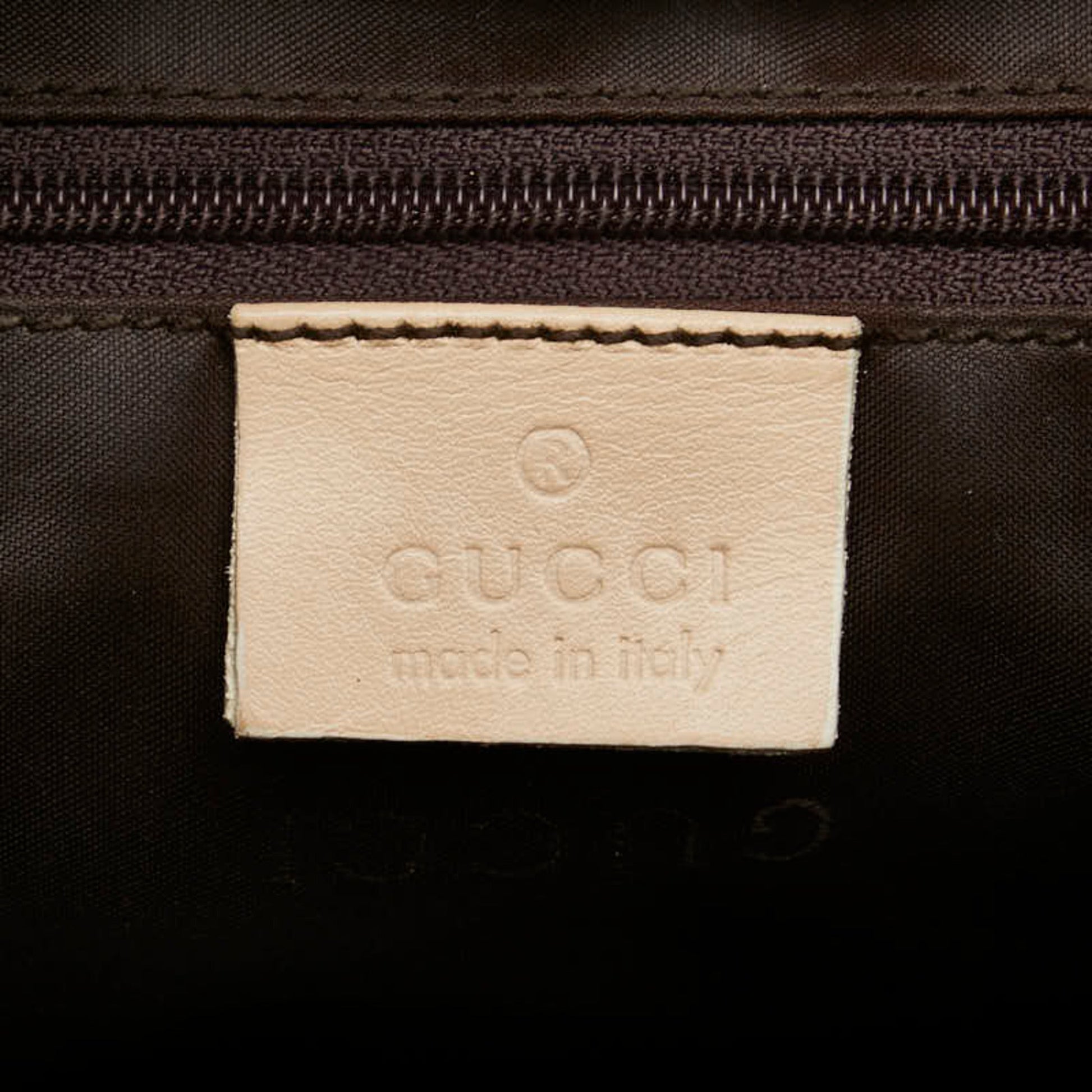 Gucci Beige Leather Shoulder Bag