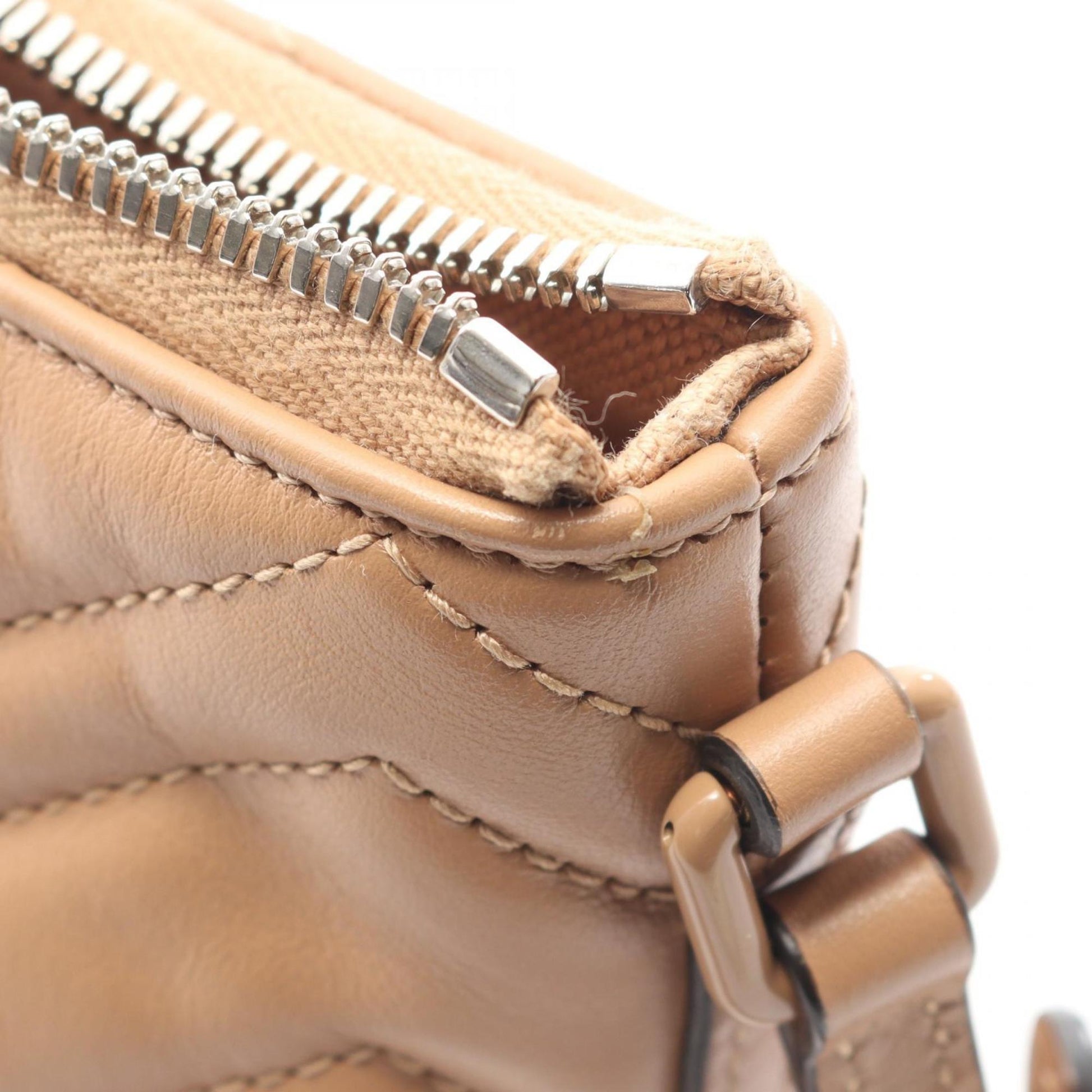 Gucci Beige Leather Handbag
