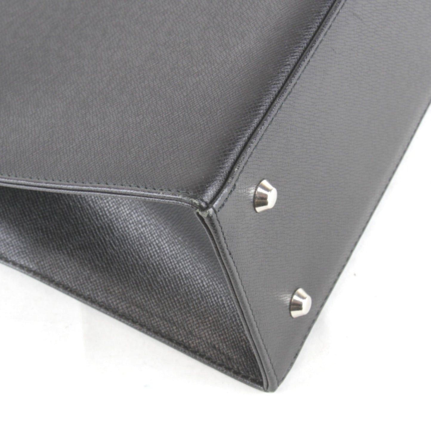 Burberry Tote Bag Leather Black Tote Bag 4