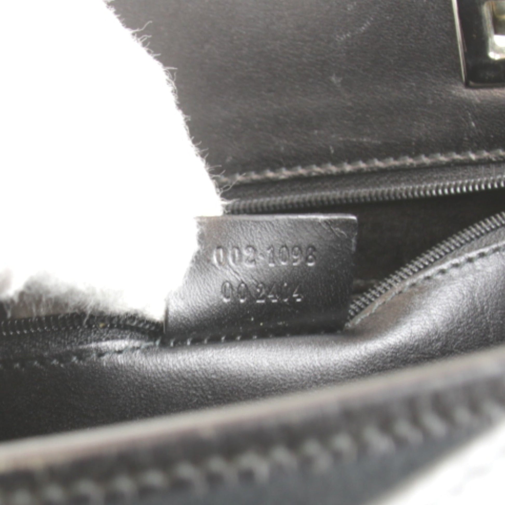 Gucci Black Satin Tote Bag