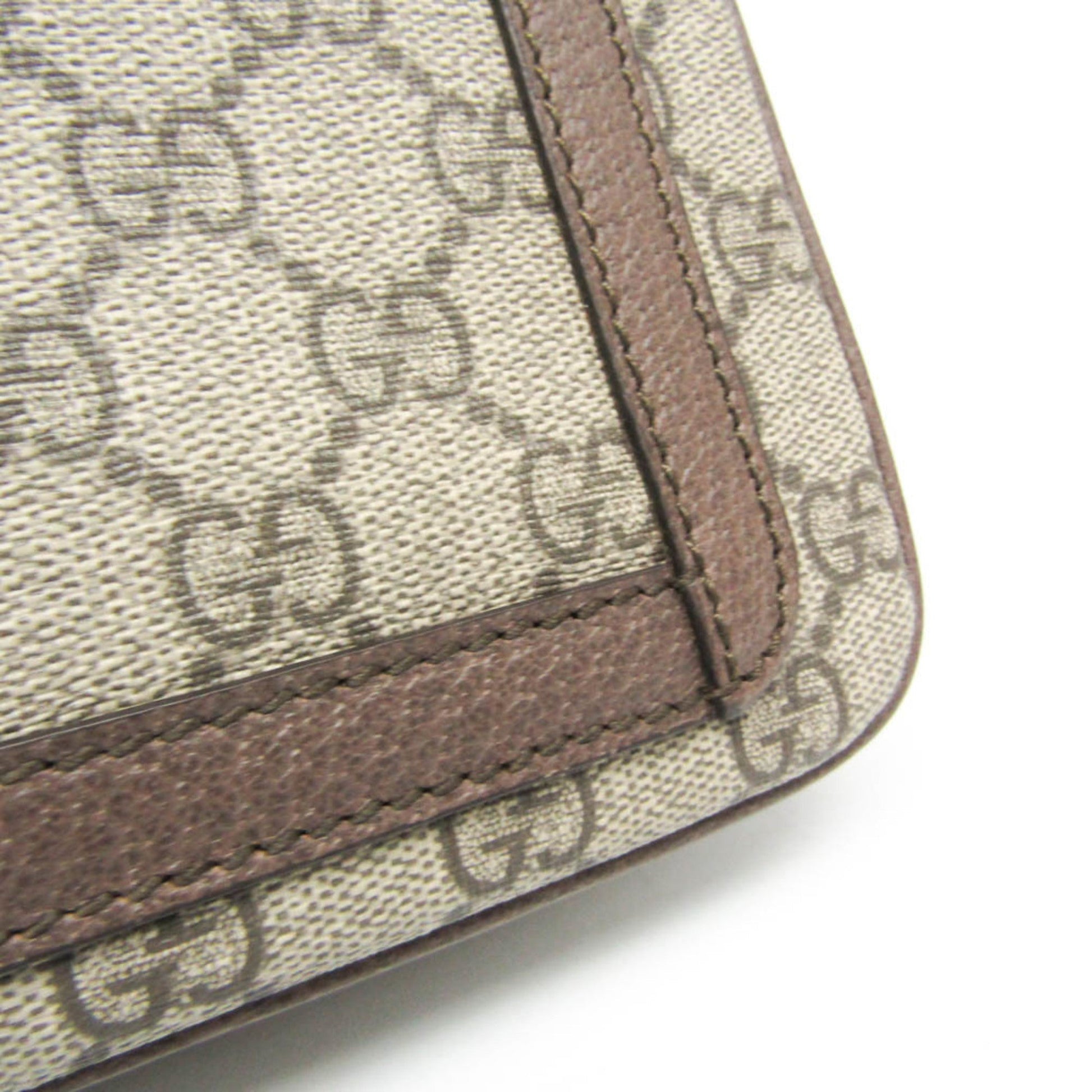 Gucci Ophidia Beige Pvc Shoulder Bag