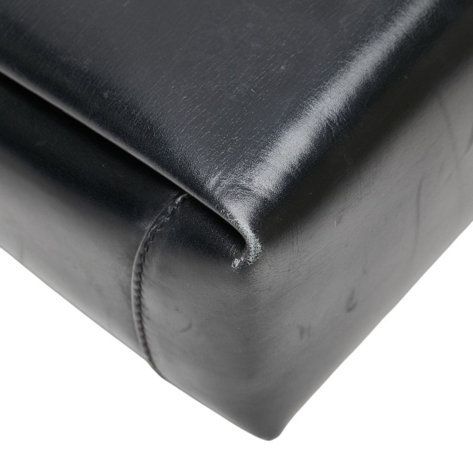 Gucci Black Leather Shoulder Bag