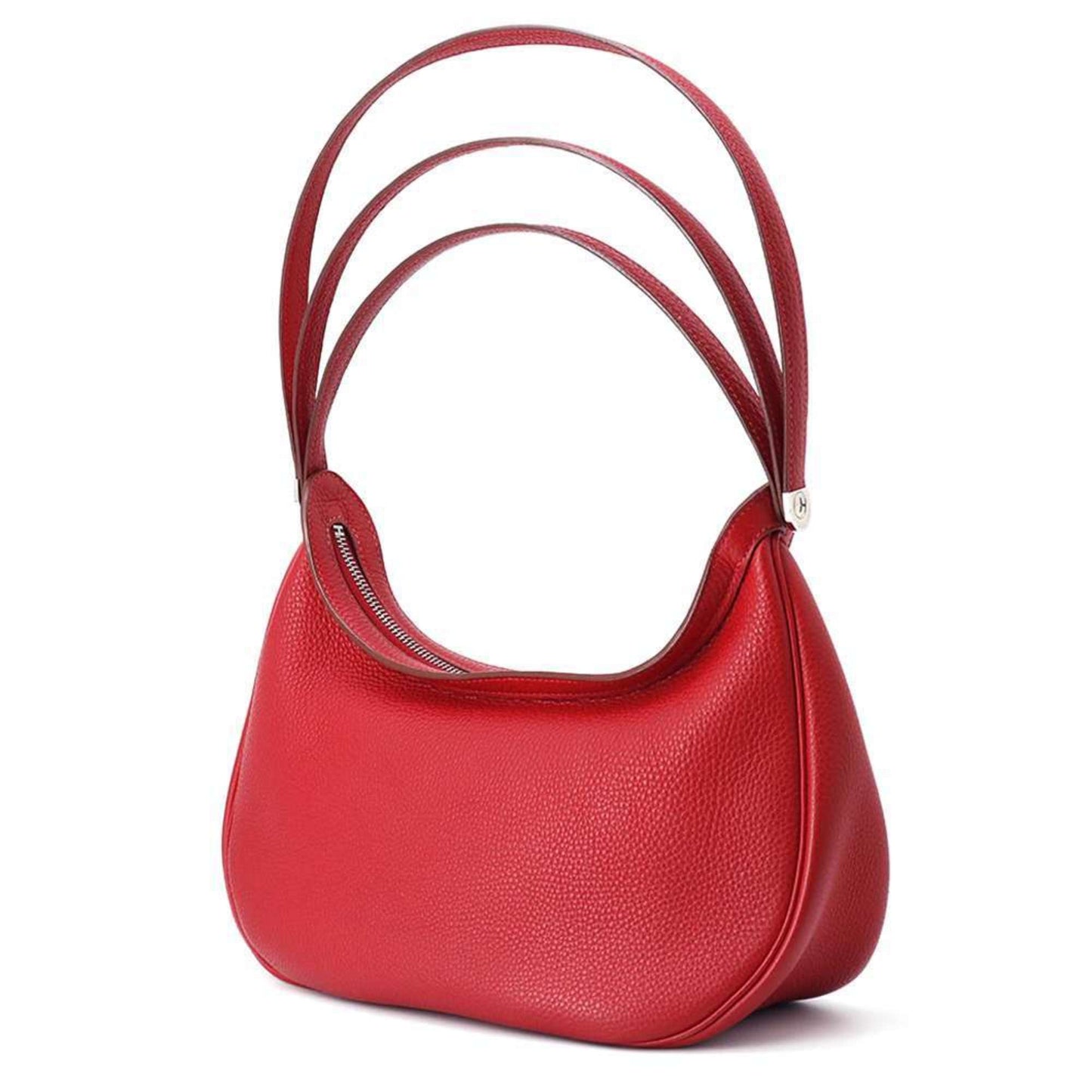Hermes Rouge Cas Ue Togo Handbag Shoulder Bag Leather